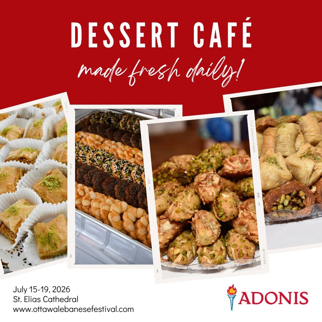 The @marcheadonis Dessert Caf&eacute; is the place to be for authentic desserts and beverages. Indulge in our irresistible selection of sweet treats&mdash;so delicious, they'll leave you wanting one of everything! From traditional favourites to decad