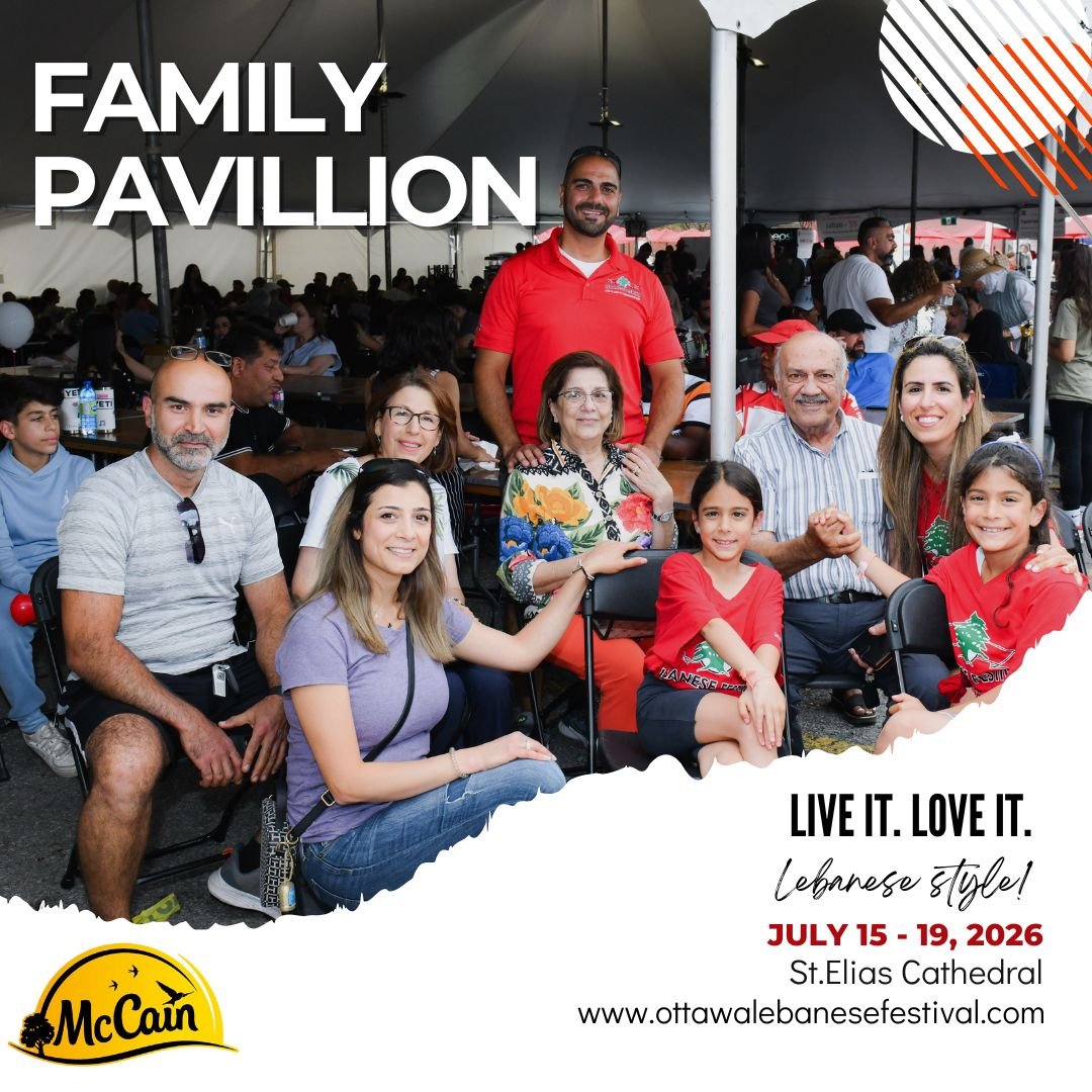 The Family Pavillion, hosted by @mccaincanada, is the perfect place to gather with family and friends. Pick up one of our many delicious food offerings and a refreshing drink, then sit back and enjoy the festival. Rain or shine, there's plenty of roo