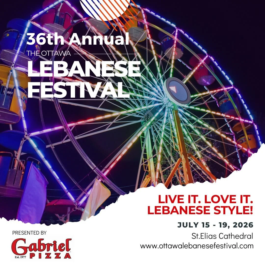 In just 6 days, the Ottawa Lebanese Festival returns to the grounds of St. Elias Cathedral!

Join us for five unforgettable days as we celebrate the rich traditions, vibrant culture, and authentic cuisine of Lebanon right here in our nation's capital