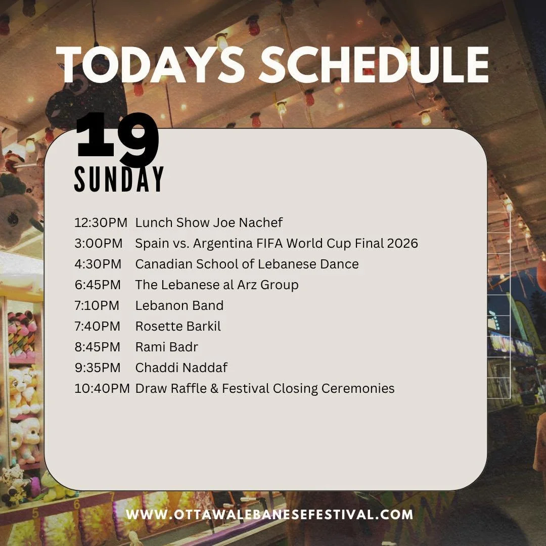 Join us as we celebrate the FINAL DAY of Leb Fest! Participate in the water drinking &amp; watermelon eating competition and end the festival with back-to-back top tier entertainment on the @jasonanbara_ Mortgage Broker Entertainment Stage!

See you 