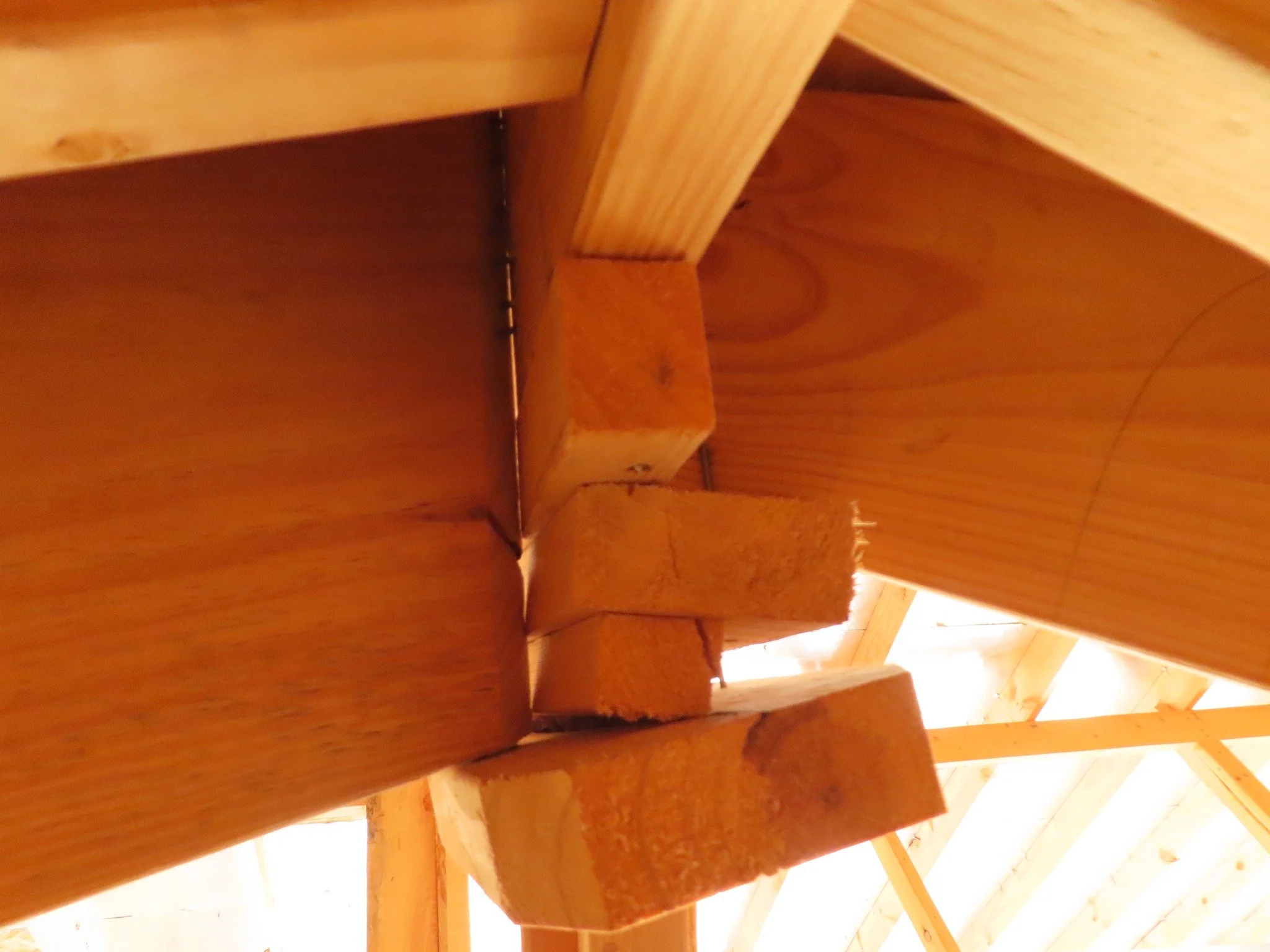 Adventures in Inspections...

What time was this framing done, 4:59pm on Friday?

Phase inspections are vital steps during the construction process.  It allows a professional inspector to view framing, heating &amp; a/c, plumbing, and electrical area