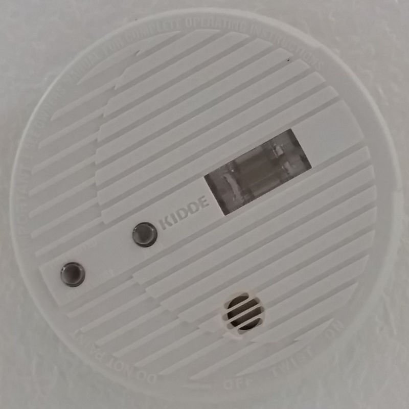 A smoke detector