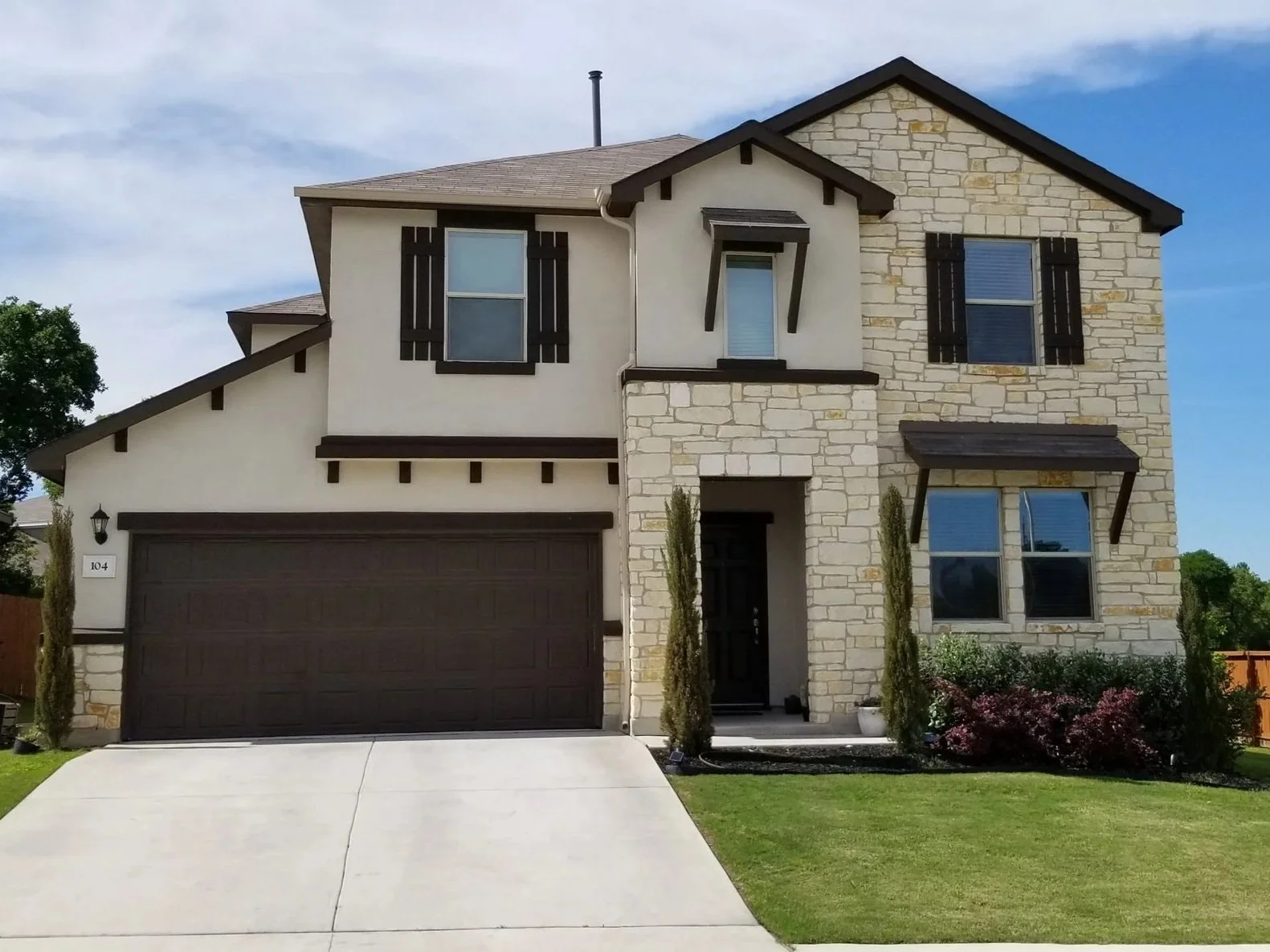 A nice two-story house