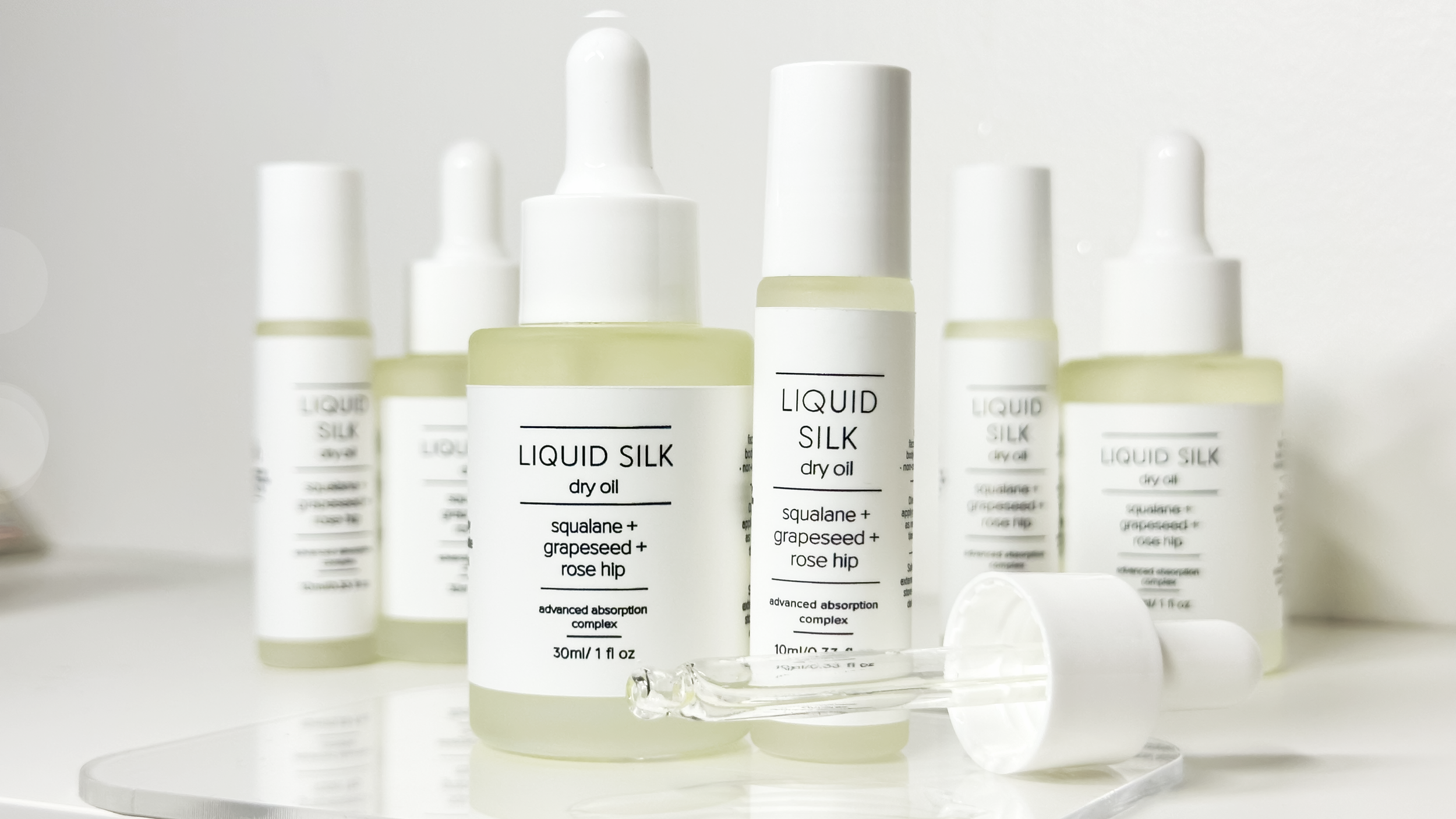 Liquid Silk Dry Oil Set | 10ml + 30ml