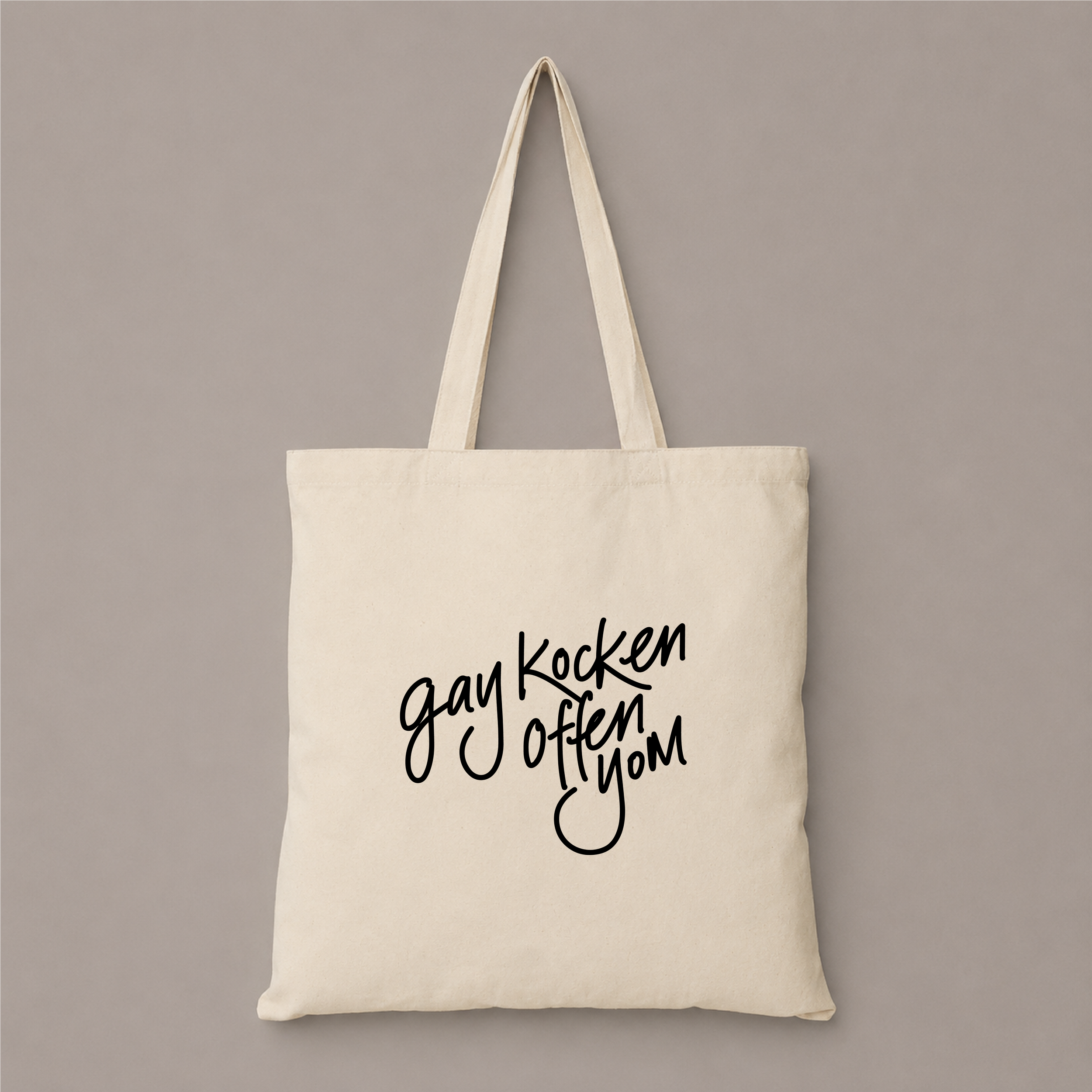 Gay Kocken Offen Yom Tote Bag