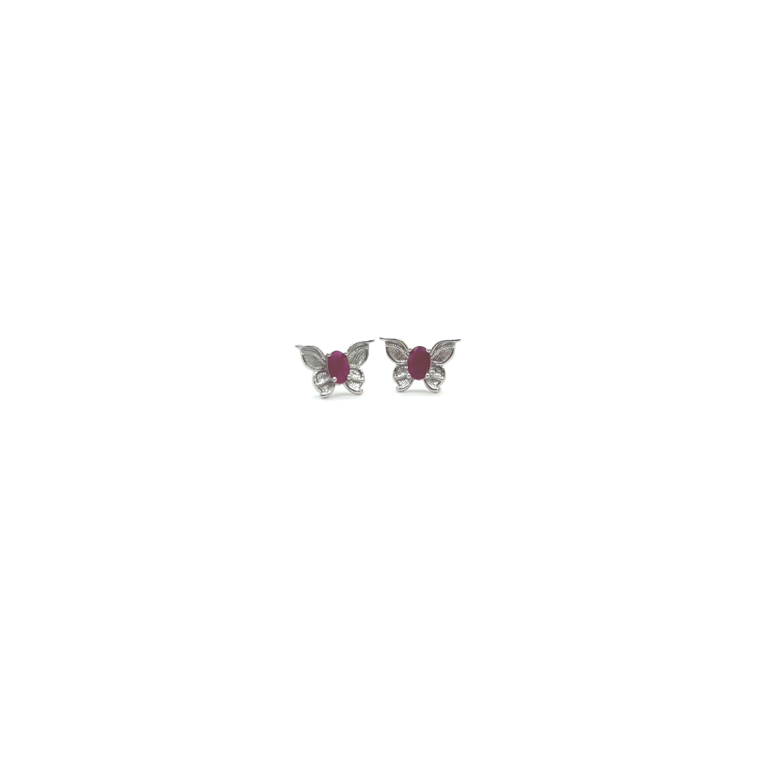 Ruby Earrings