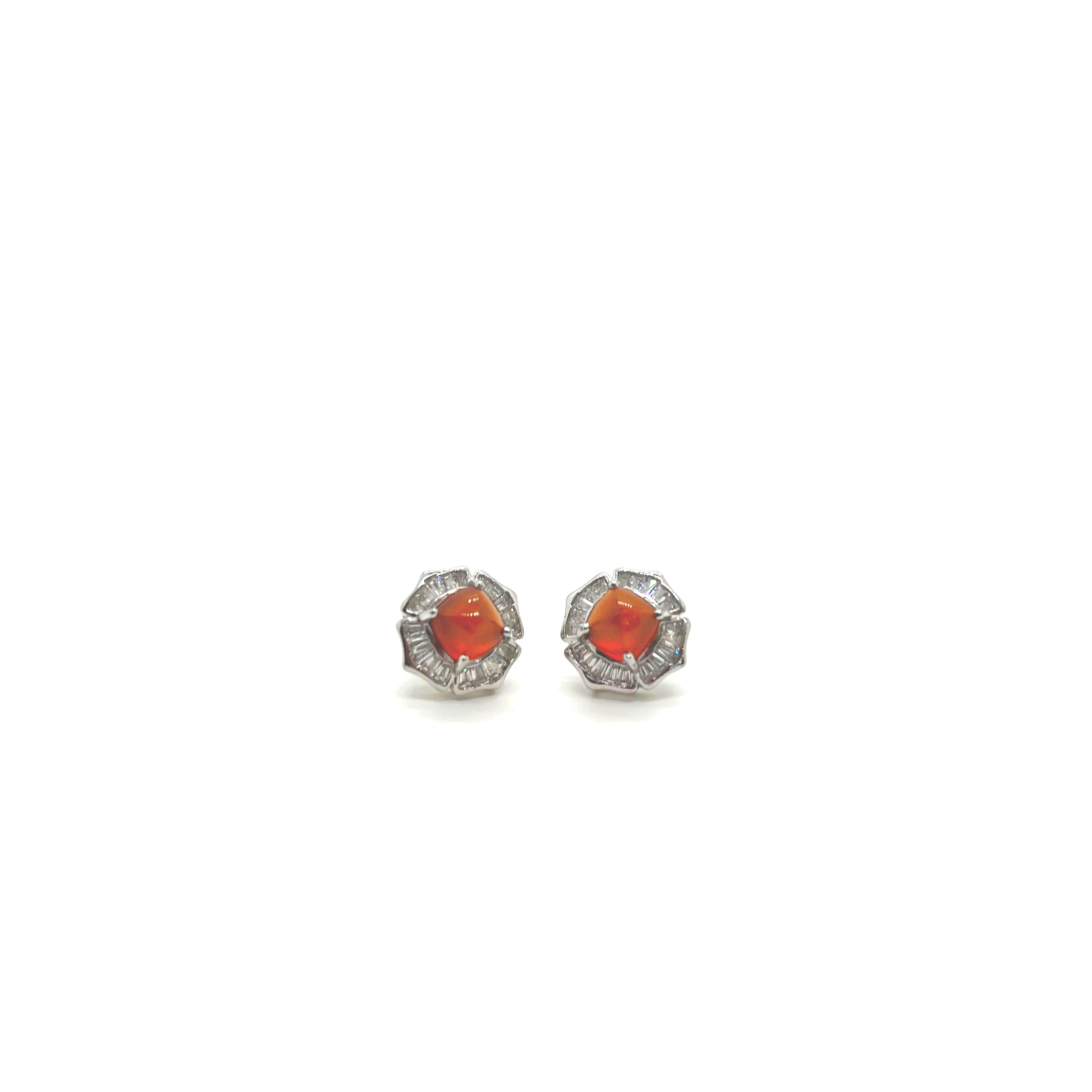 Garnet Earrings