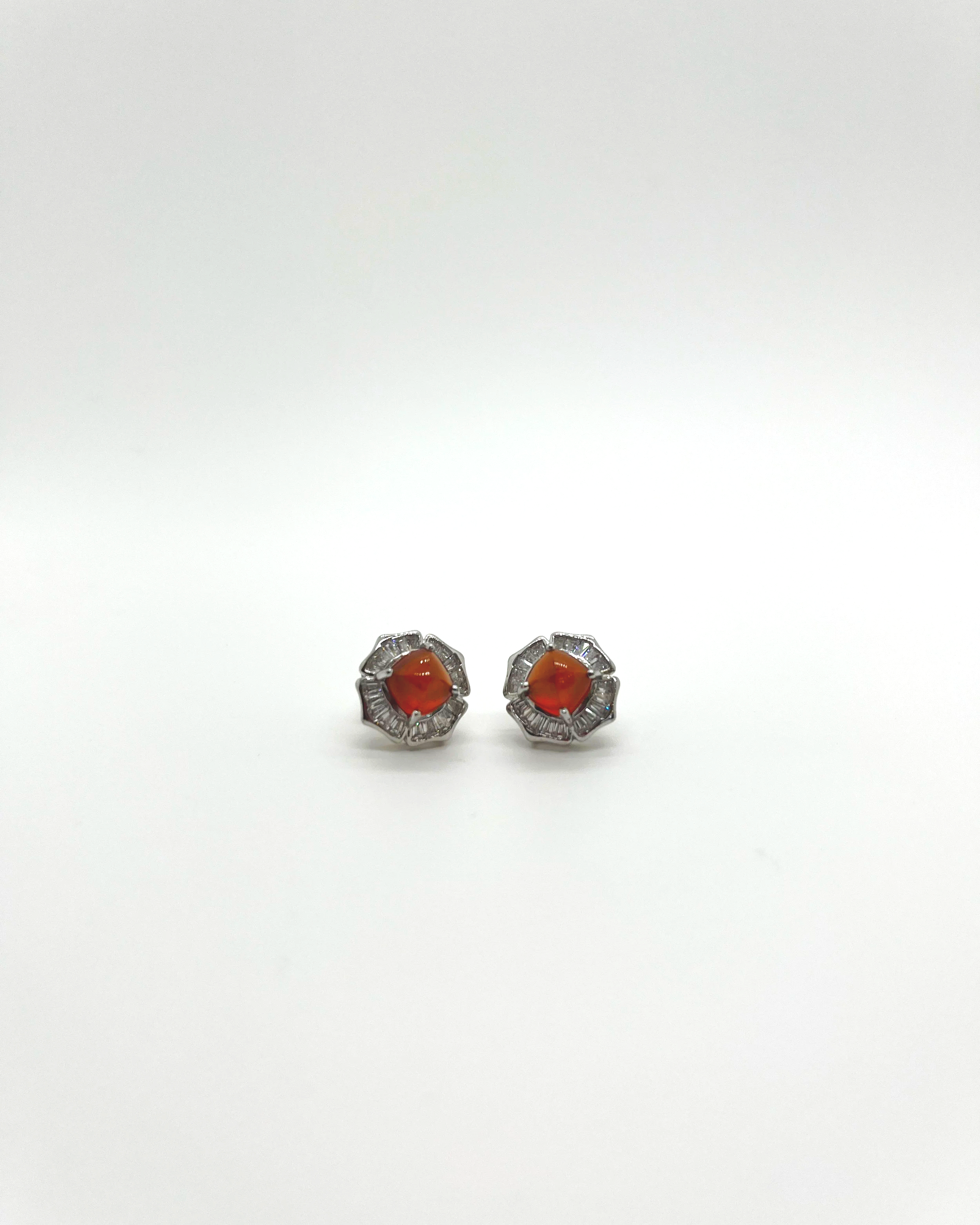 Garnet Earrings