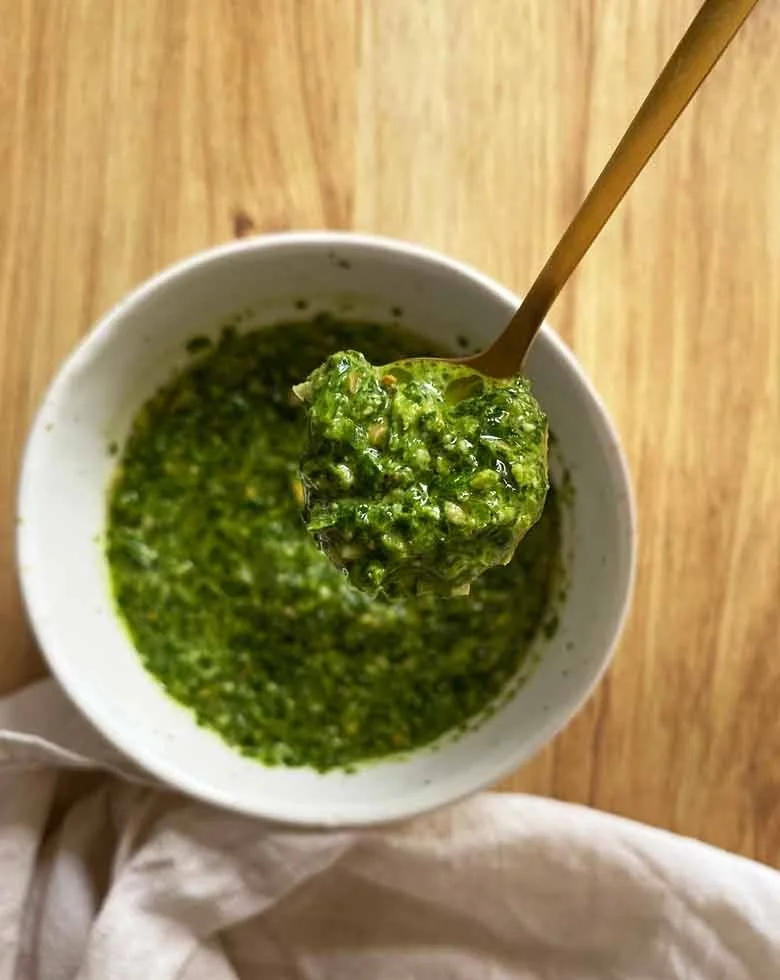 3 Formas de usar un pesto.