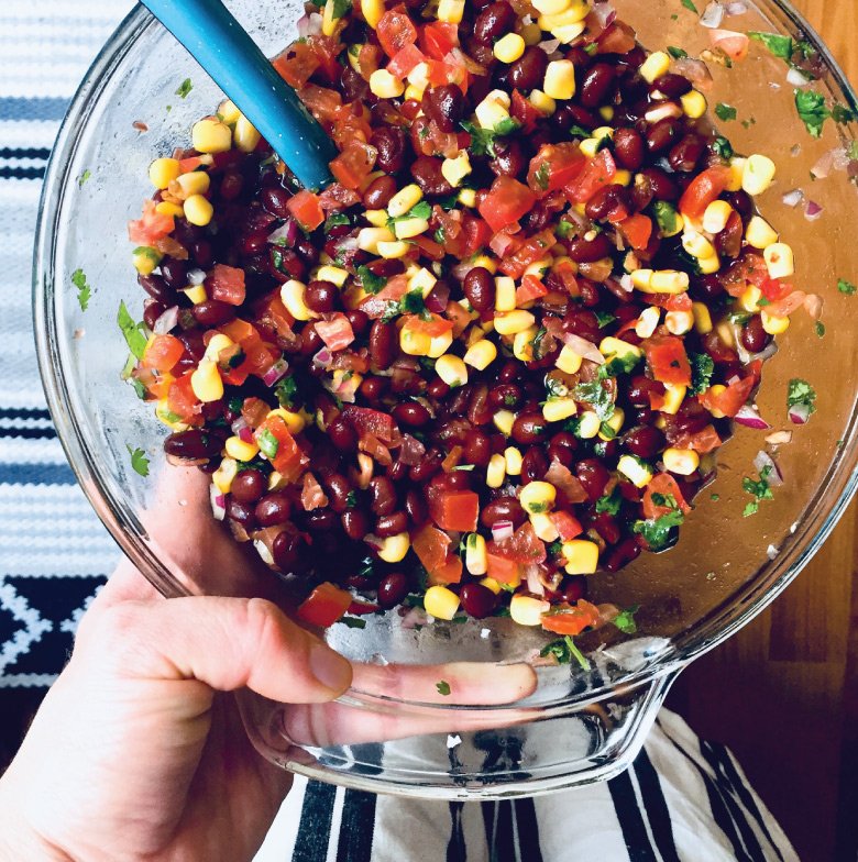 Ensalada de frijol