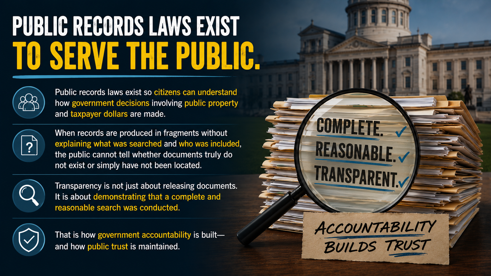 Public Records Request Nears One Month As Questions About the City's Search Continue