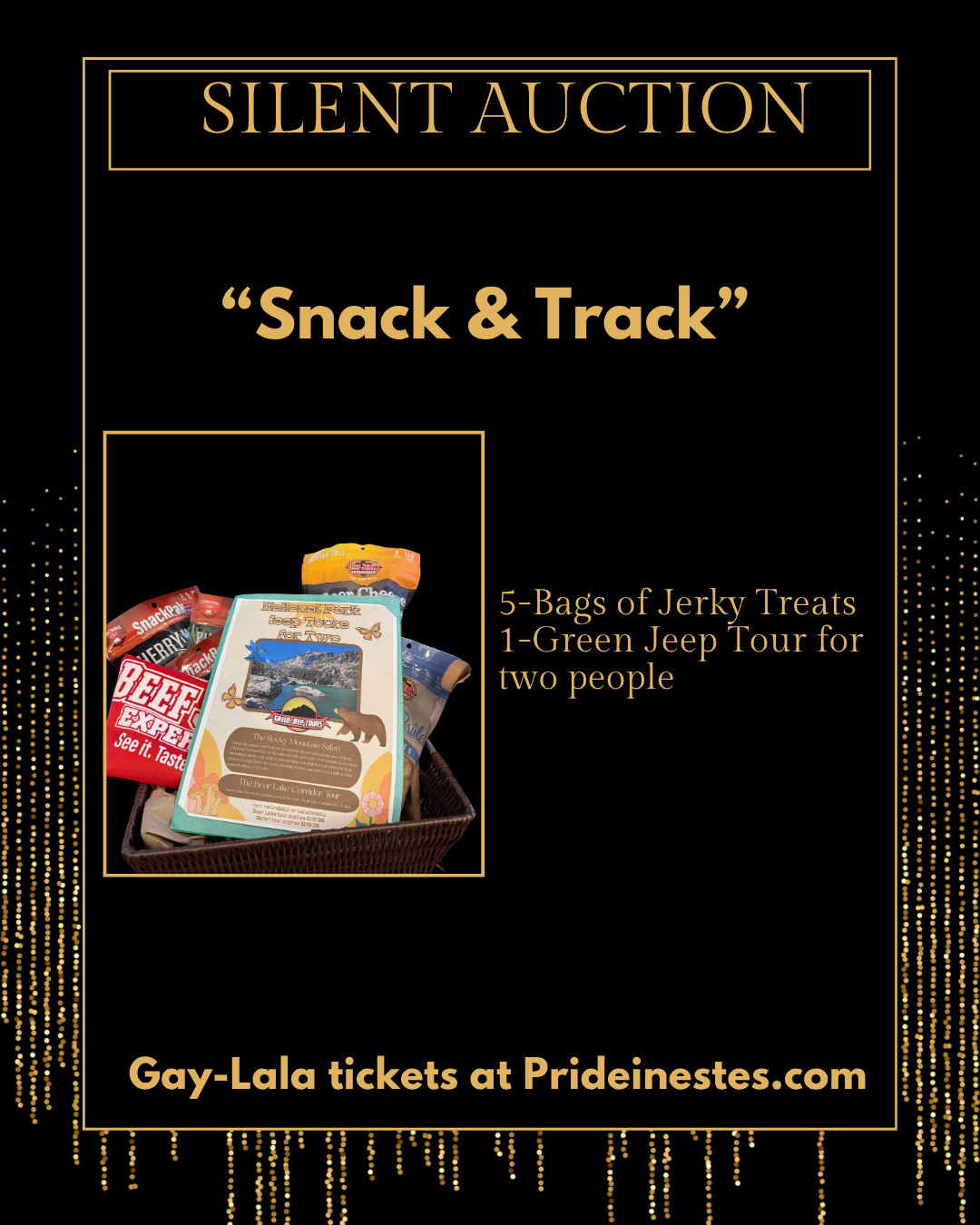 Snack & Track Silent Auction Item