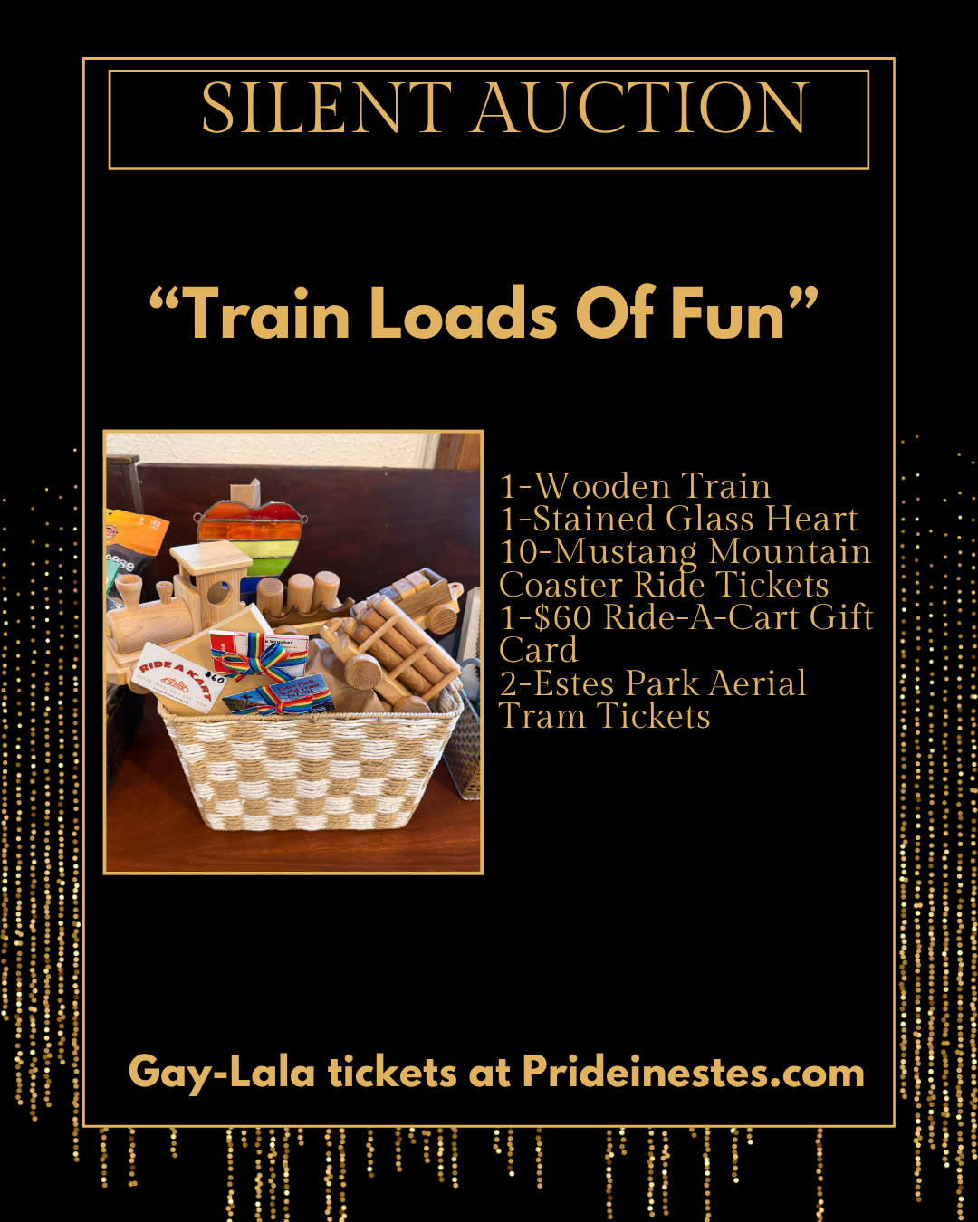 Train Loads of Fun Silent Auction Item