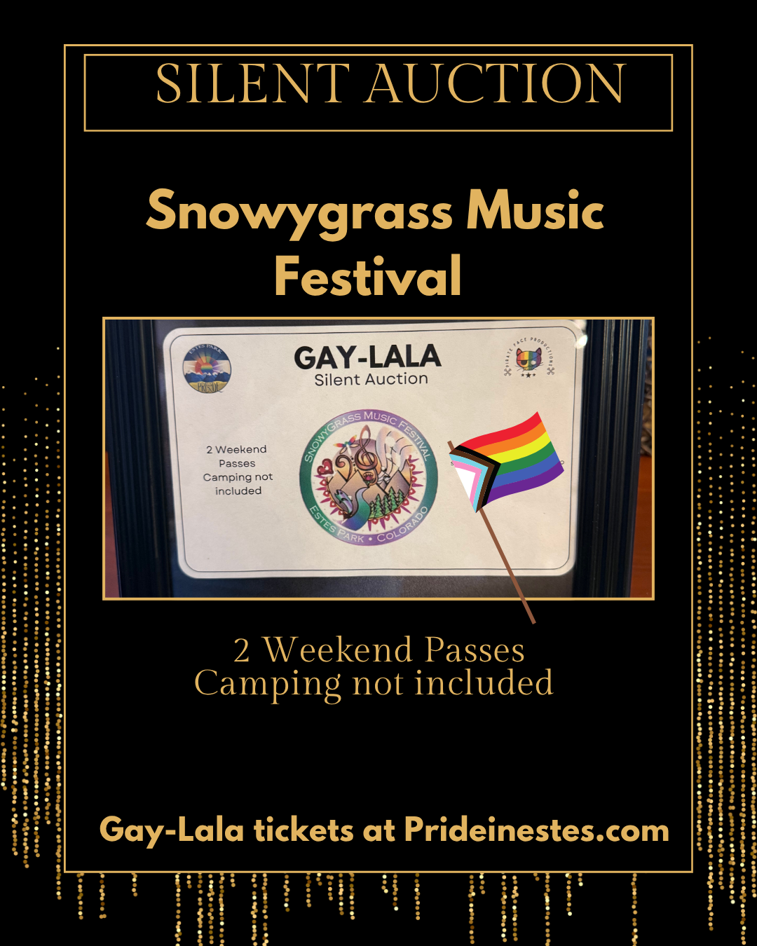 Snowygrass Music Festival Silent Auction Item