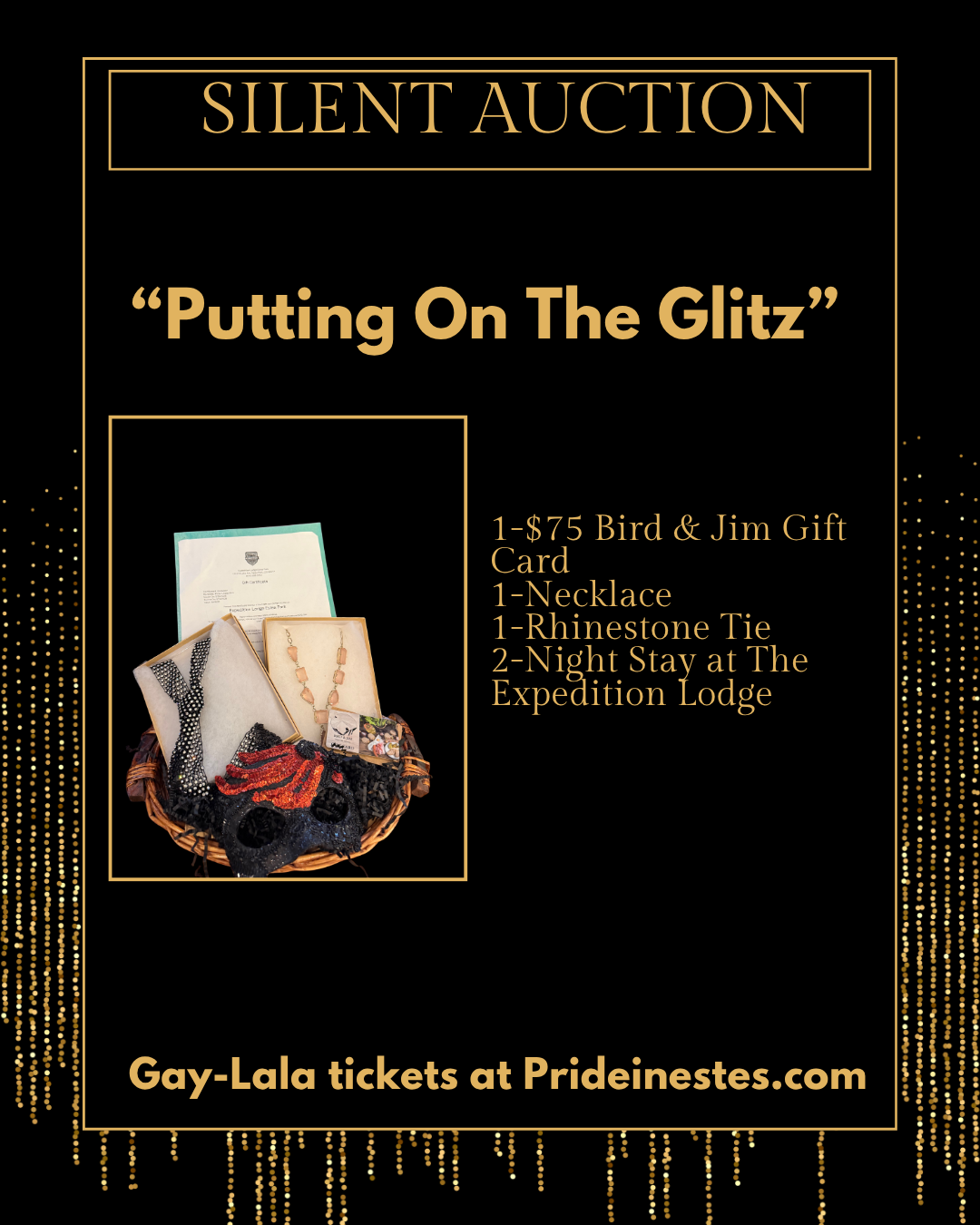 Putting on the Glitz Silent Auction Item
