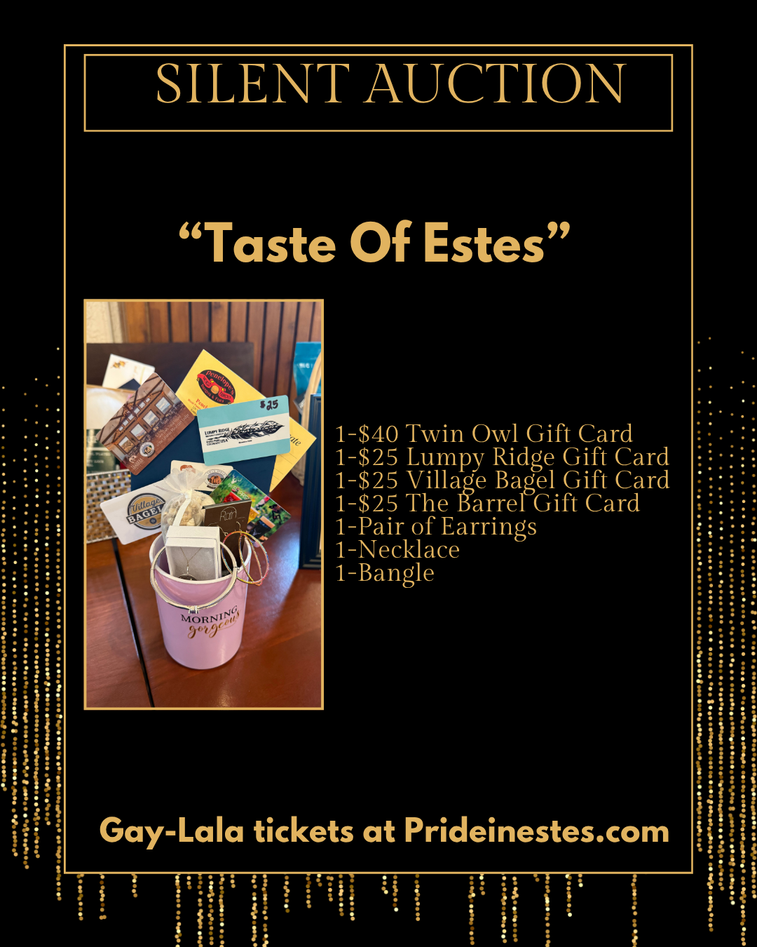Taste of Estes Silent Auction Basket