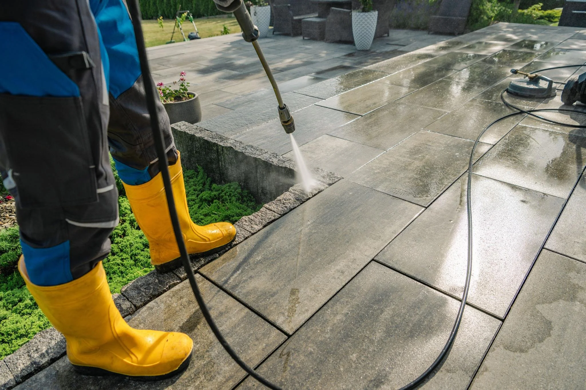 Patio & Pool Deck Cleaning