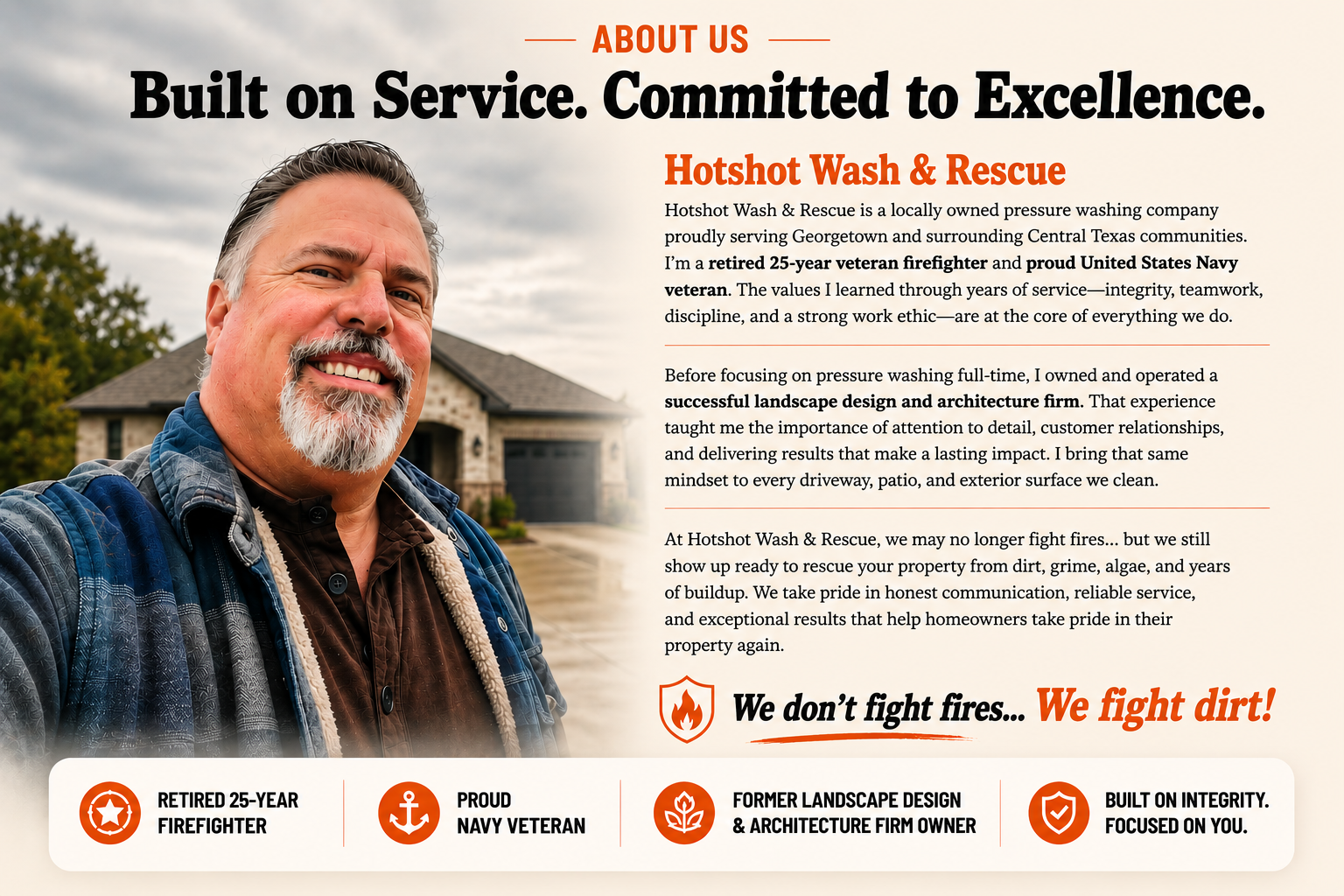 Bio of Peter Aleman and Hotshot Wash and Rescue