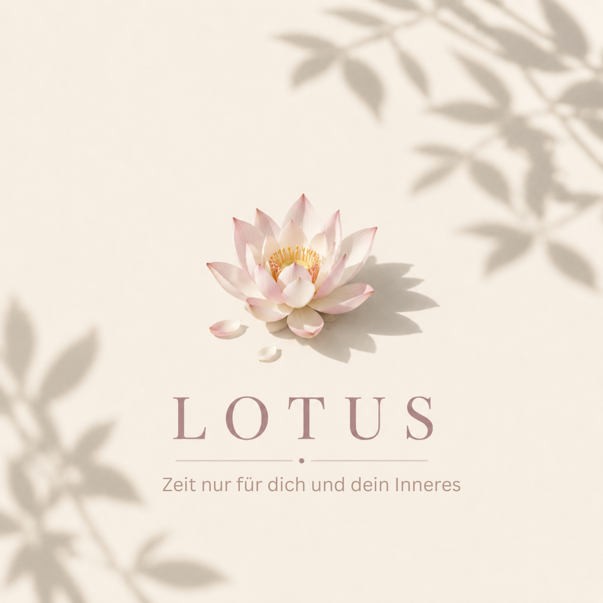 Lotus - Zeit nur für dich und dein Inneres
