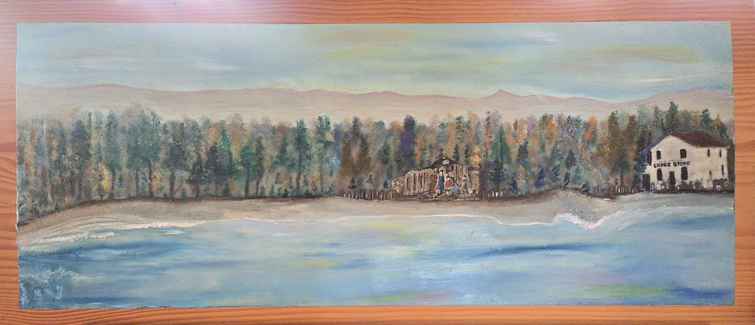 1880s Lopez Store
Encaustic and oil on Lopezian wood
2026