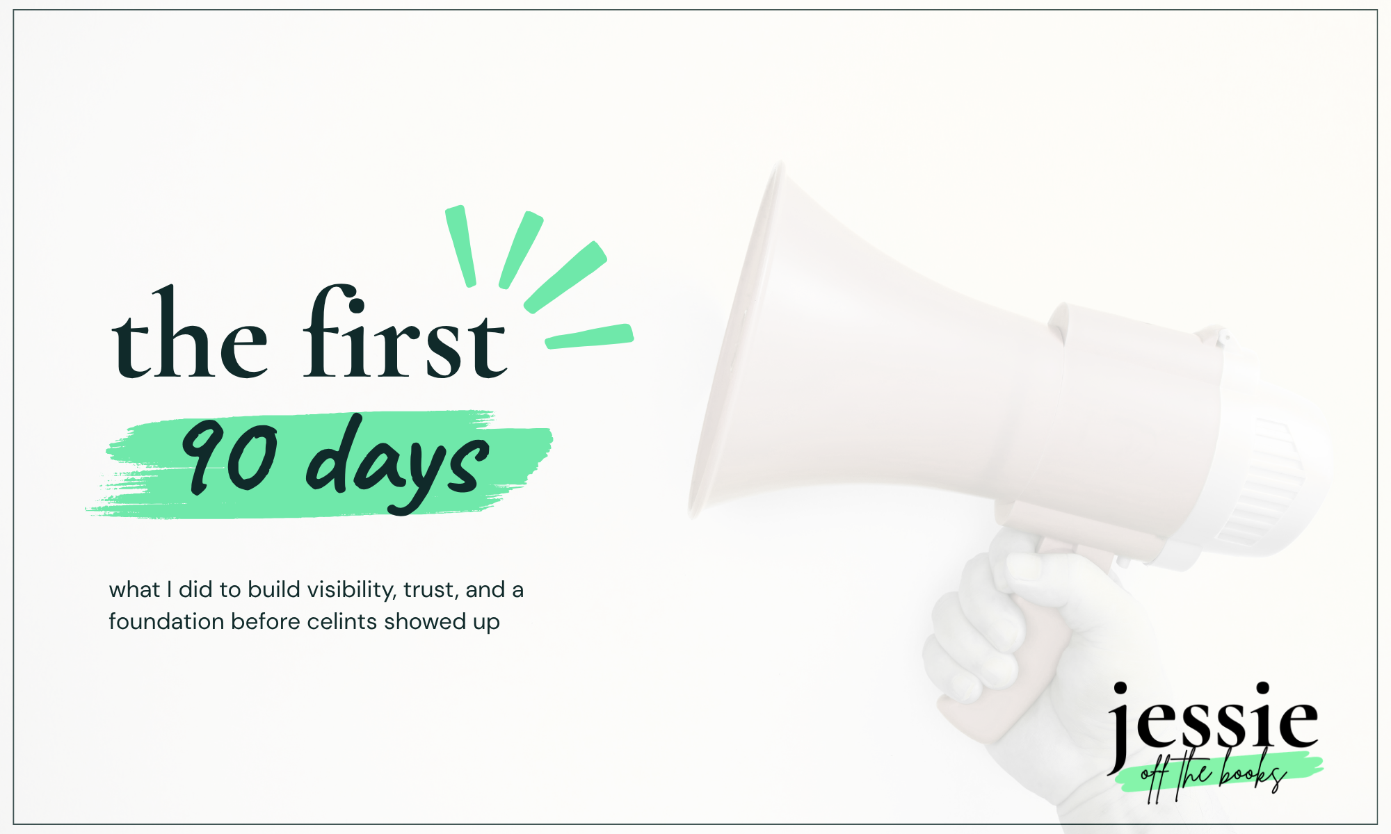 The First 90 Days: Marketing Before Momentum