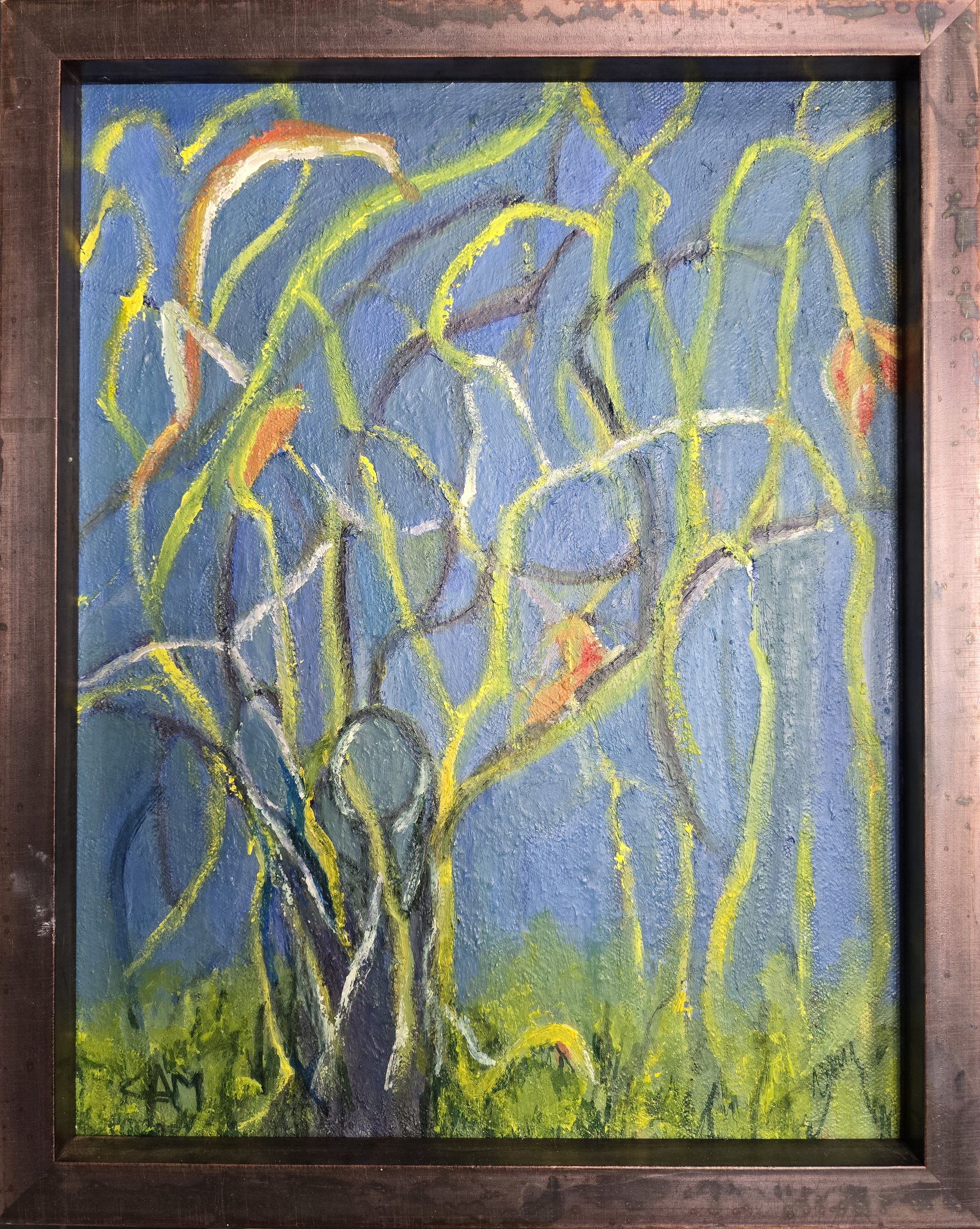 In Celebration of my book "Another Level", my sister Jill Ahrens Moot painted this energized piece "Passages". Thank you Sis....IT IS BEAUTIFUL!

