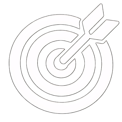 Target with an arrow hitting the bullseye.
