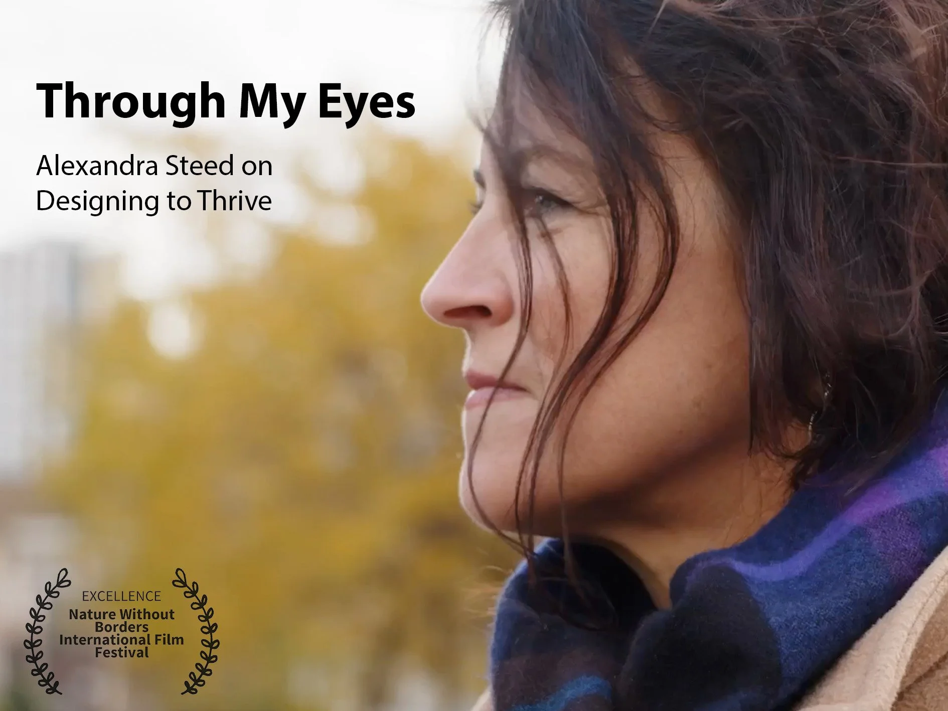 Through My Eyes is an award-winning documentary by WellBeing Studios focussing on landscape and the personal journey that shaped Alexandra Steed’s work and perspective.