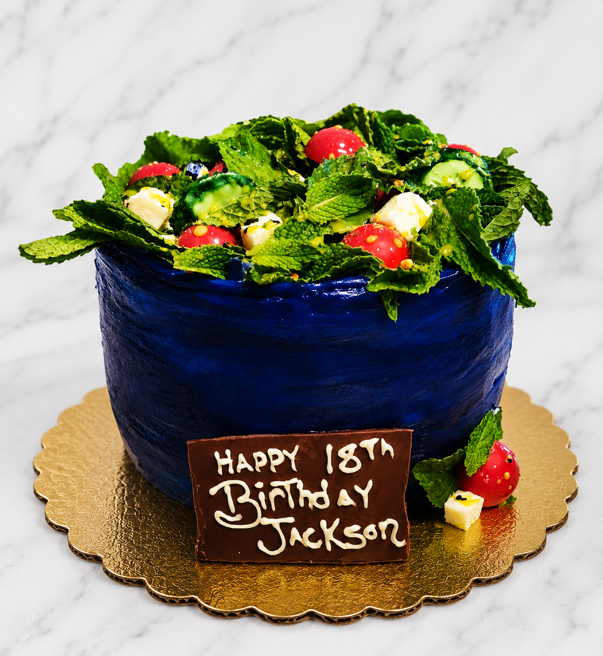 Salad Bowl Cake