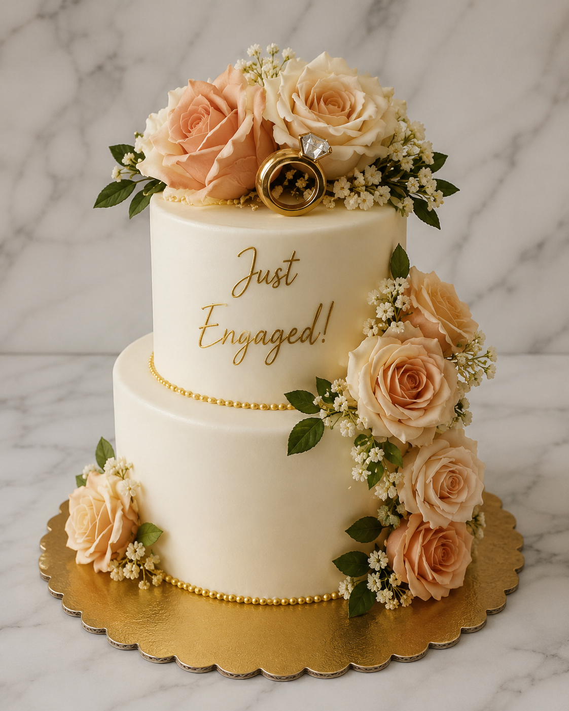 Engagement Cake