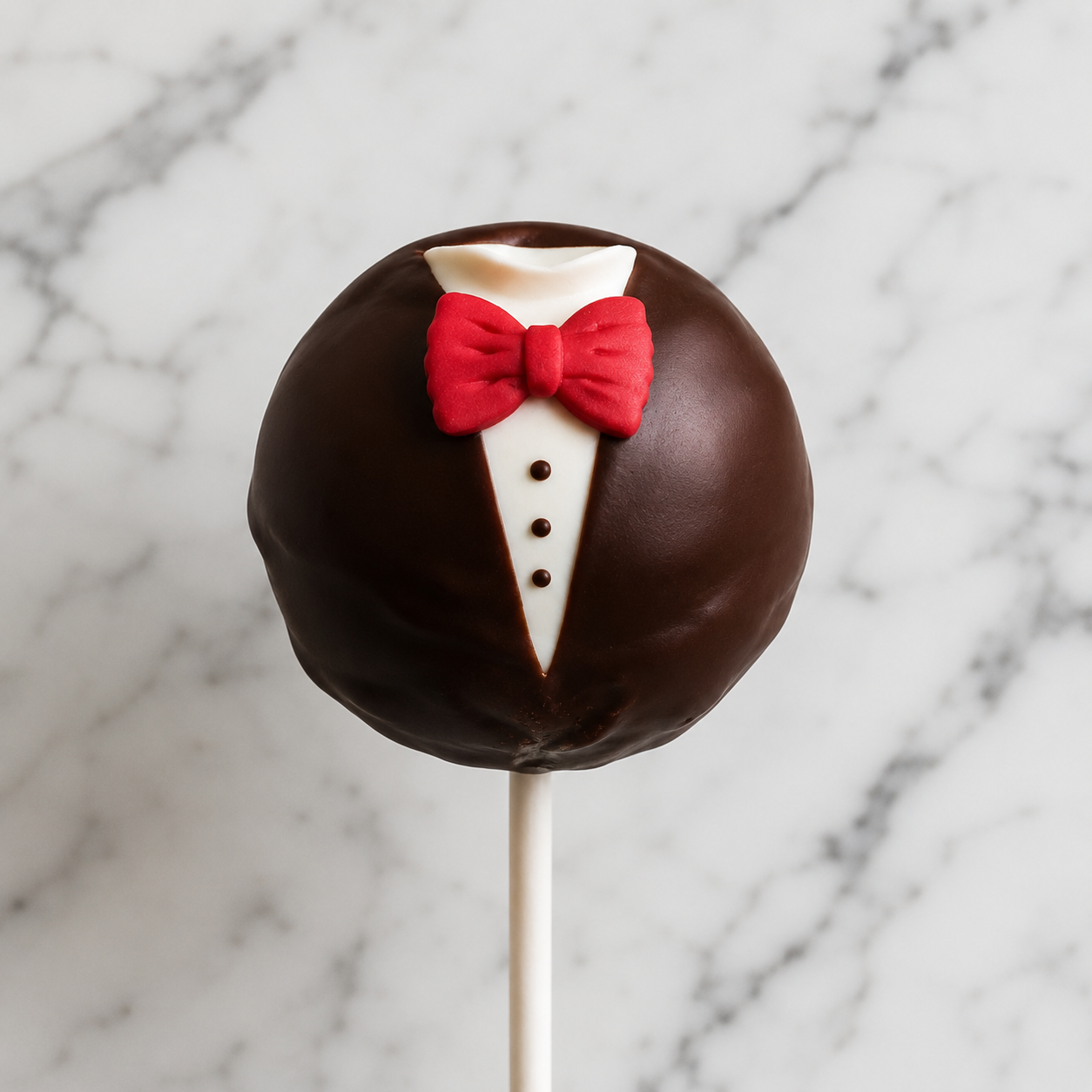 Tuxedo Cake Pops