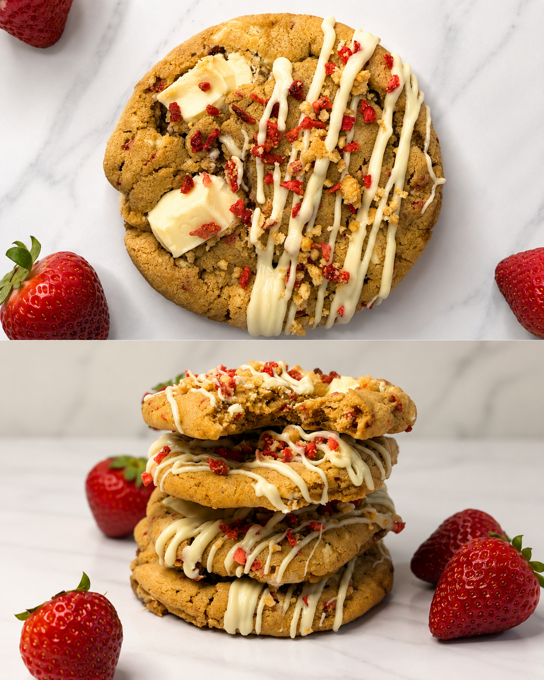 Strawberry Shortcake Cookie
