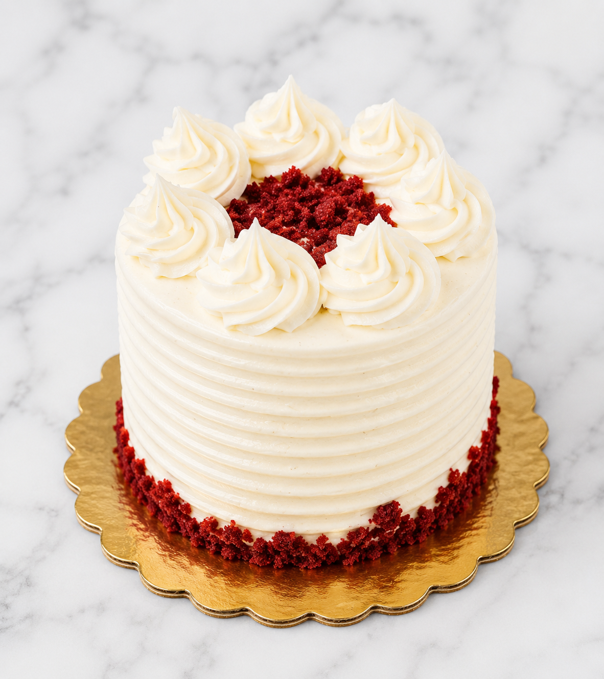 Red Velvet with Cream Cheese Frosting