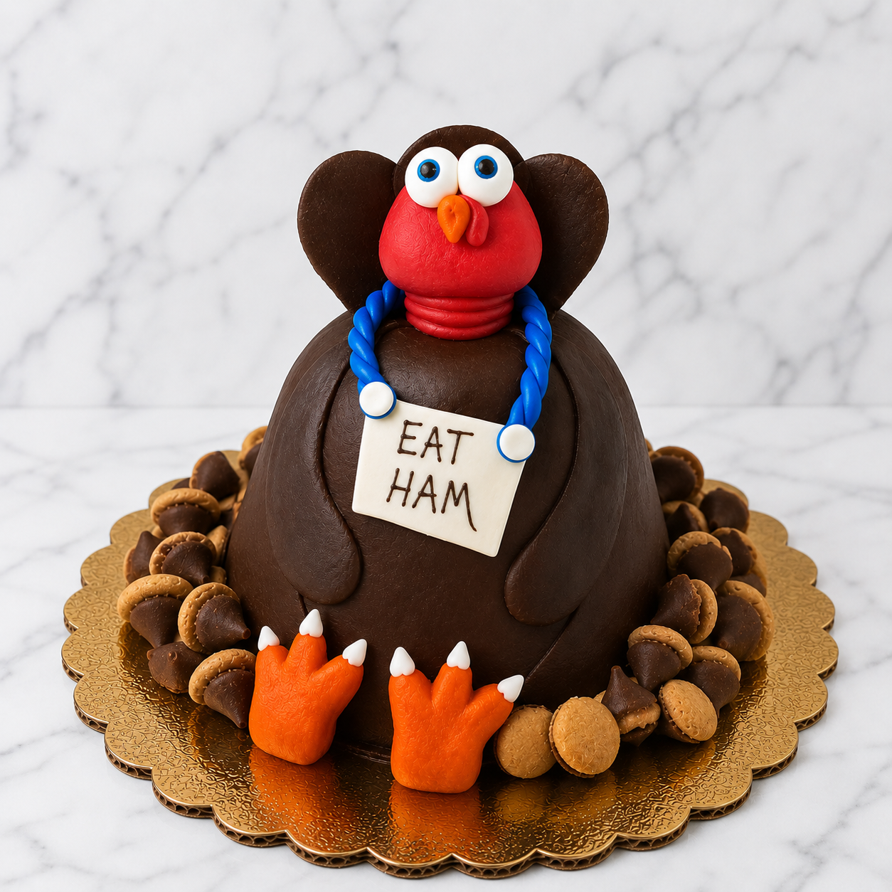 Eat Ham Turkey Cake