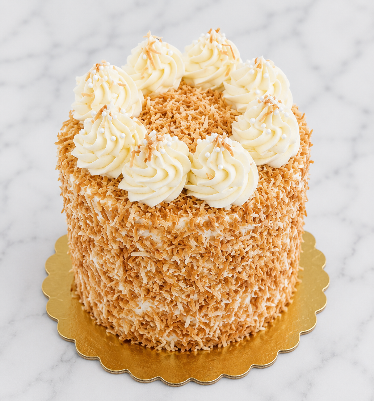 Coconut Custard Cake
