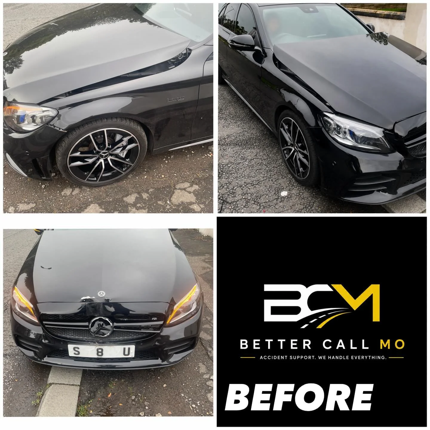 Another successful turnaround for our client ✅

This Mercedes C43 AMG (70 plate) was involved in a hit &amp; run accident after the at-fault driver fled the scene. Through our trusted partners at First Accident Assistance, we helped get everything ha