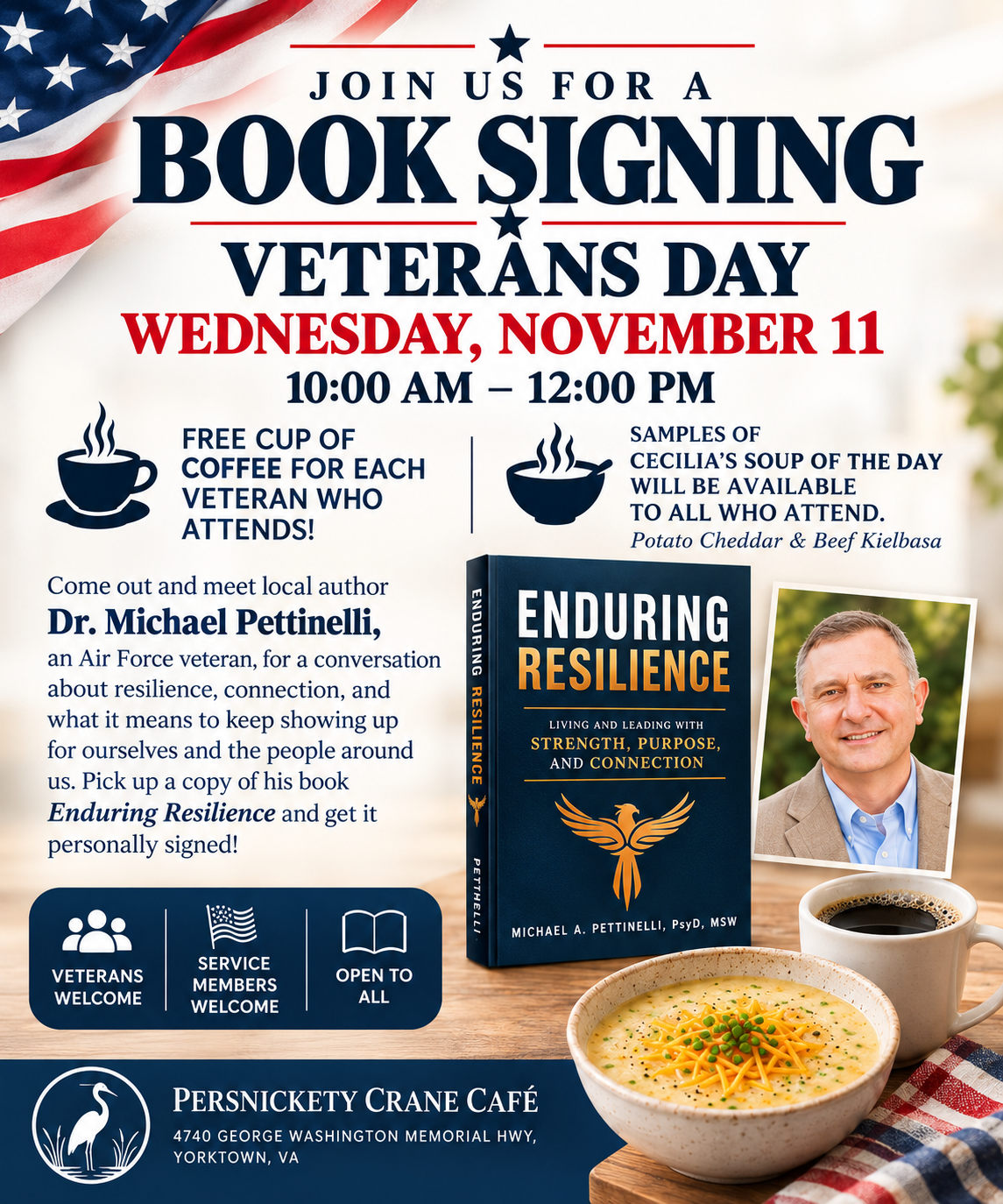 Veterans Day Book Signing Event