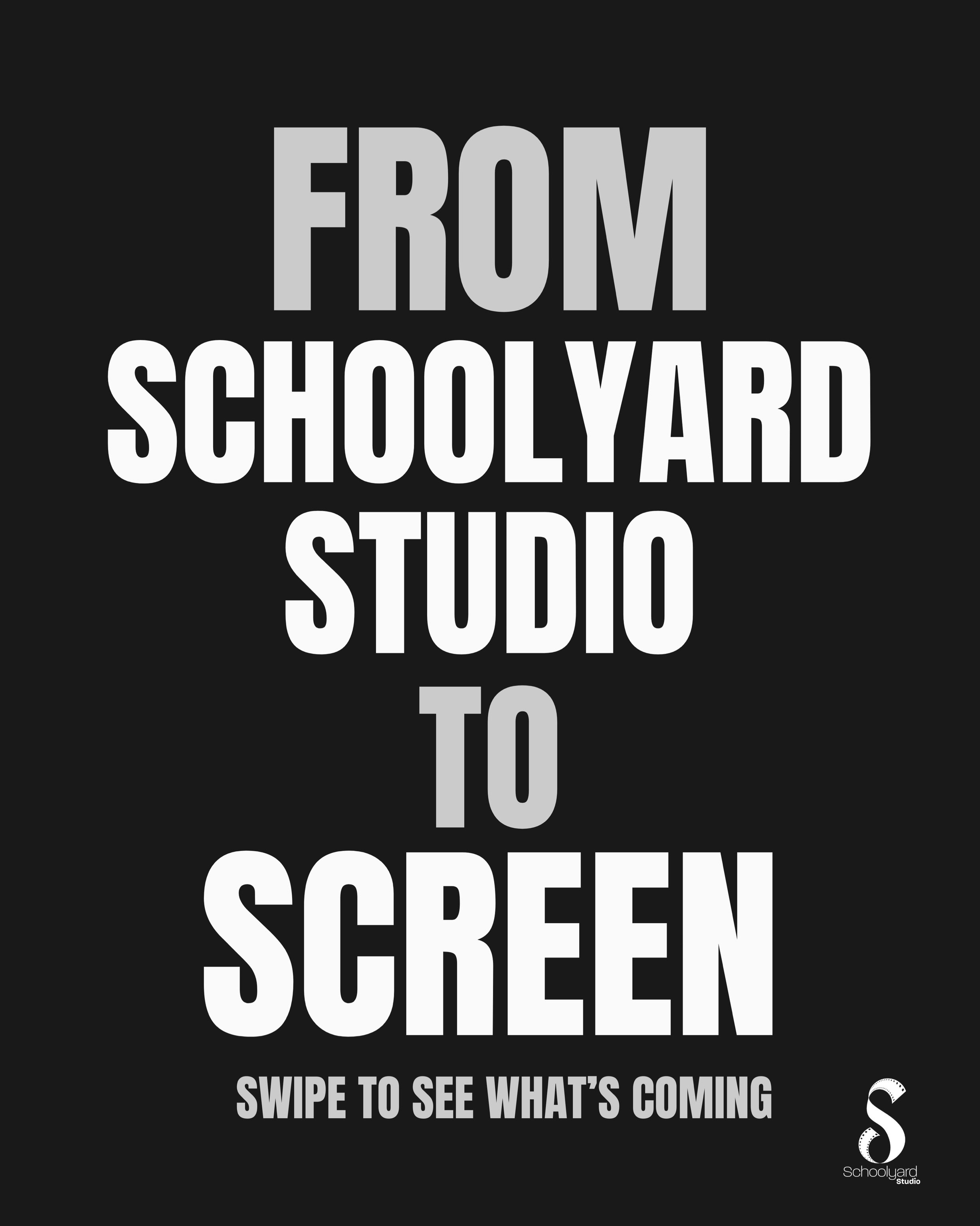 Swipe to see what&rsquo;s coming soon from Schoolyard Studio and follow to stay tuned for more details!
