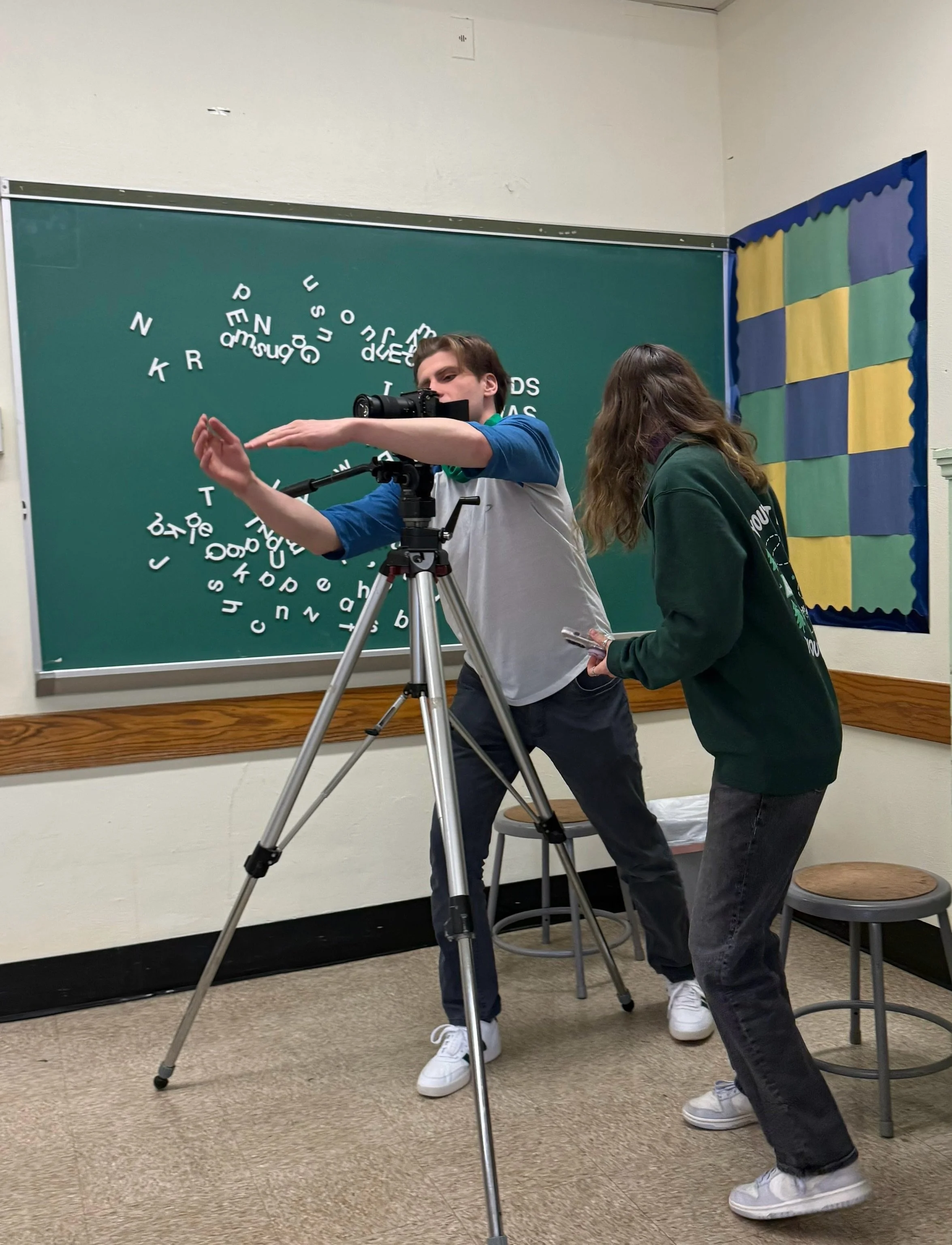 At Schoolyard Studio, we teach actors to get comfortable WITH the camera&hellip; not just in front of it! Not only does this give you an advantage to better understand framing, blocking, different set ups, and lighting, but also helps you to understa