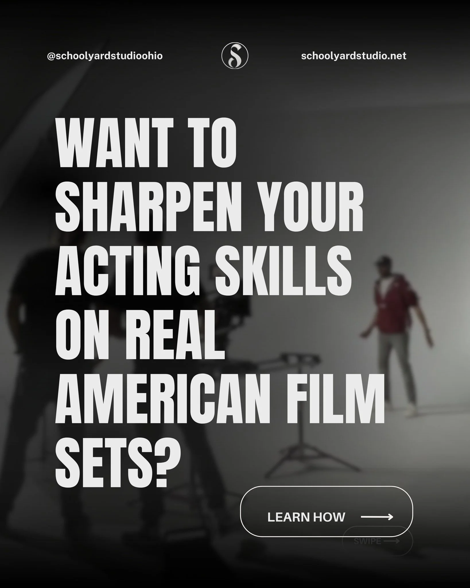 Don't be limited to learning to act just in the classroom... why not try levelling up your screen skills on a hospital set, or a courtroom set, or a prison cell? Most actors train to work on film sets without ever having stepped foot on one. Schoolya
