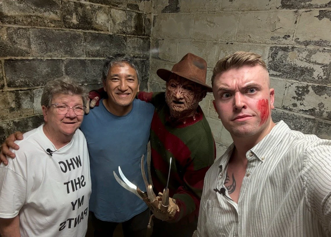 Did you know that you can now reply to Instagram posts with photos from your camera roll? Test it out by sharing one of your favourite on-set selfies! Here's one of our Schoolyard Studio heads, Det Chansamone, with spooky crew to inspire you!

#onset