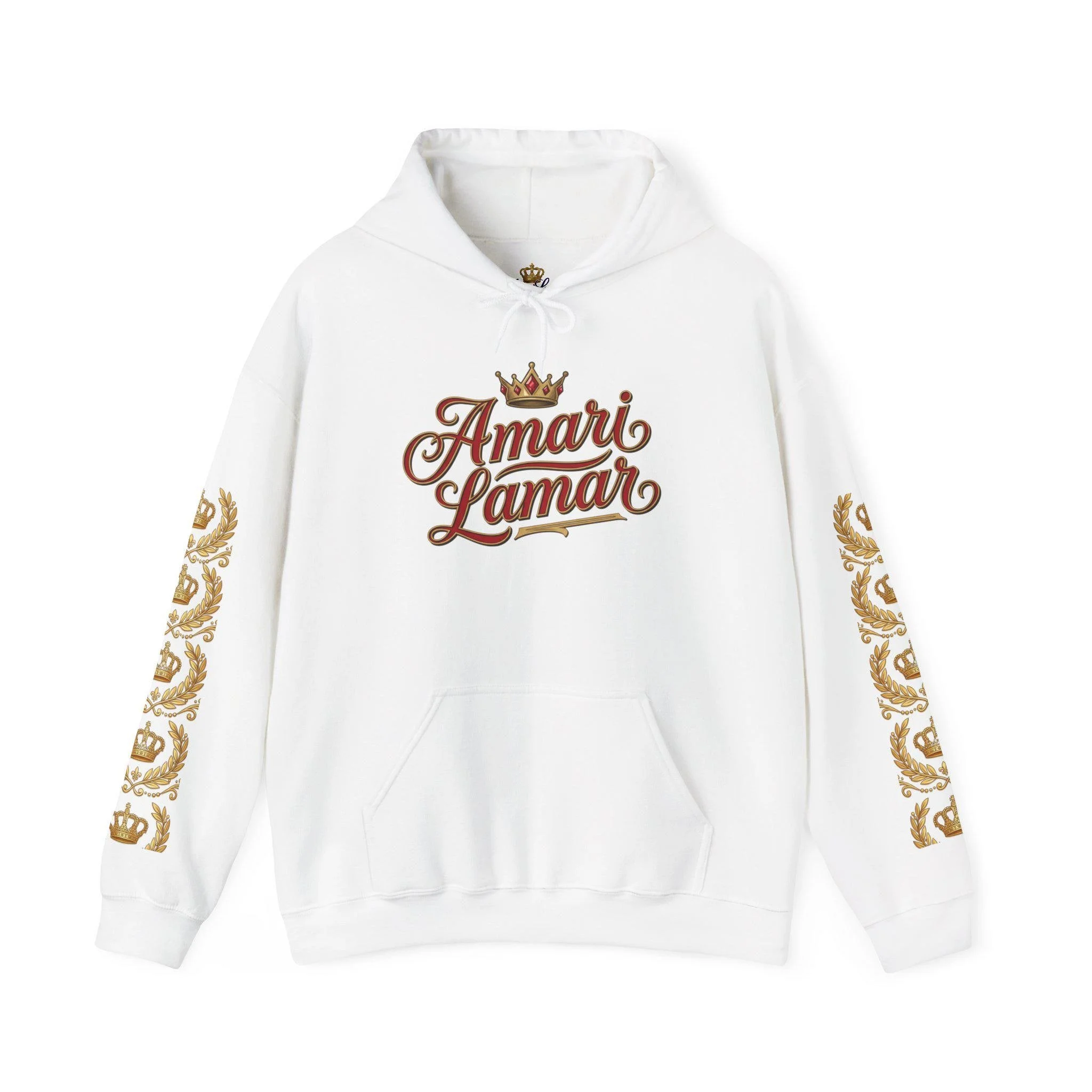 Amari Lamar Script Crown Hoodie