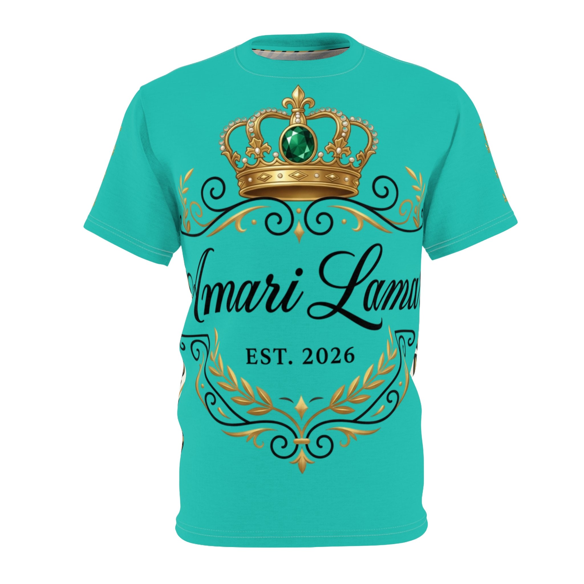Cyan Crown Amari Lamar Tee
