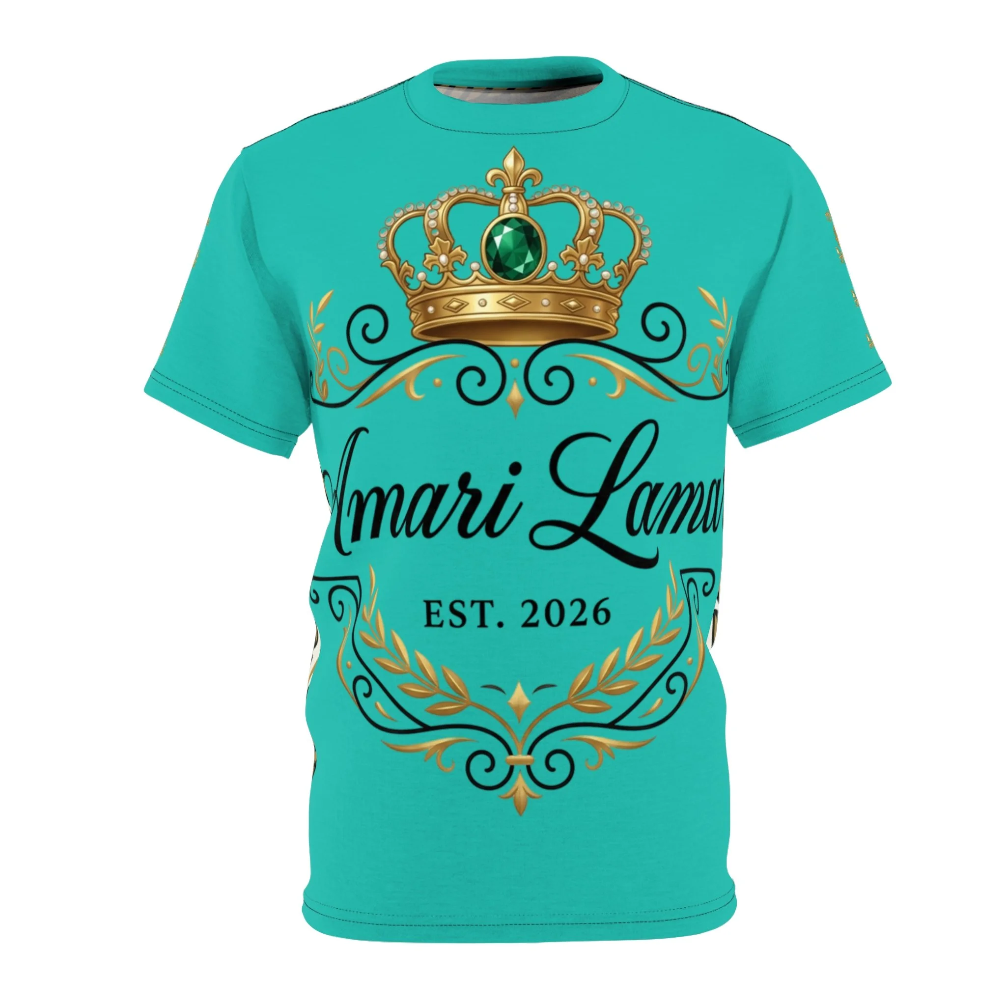 Cyan Crown Amari Lamar Tee
