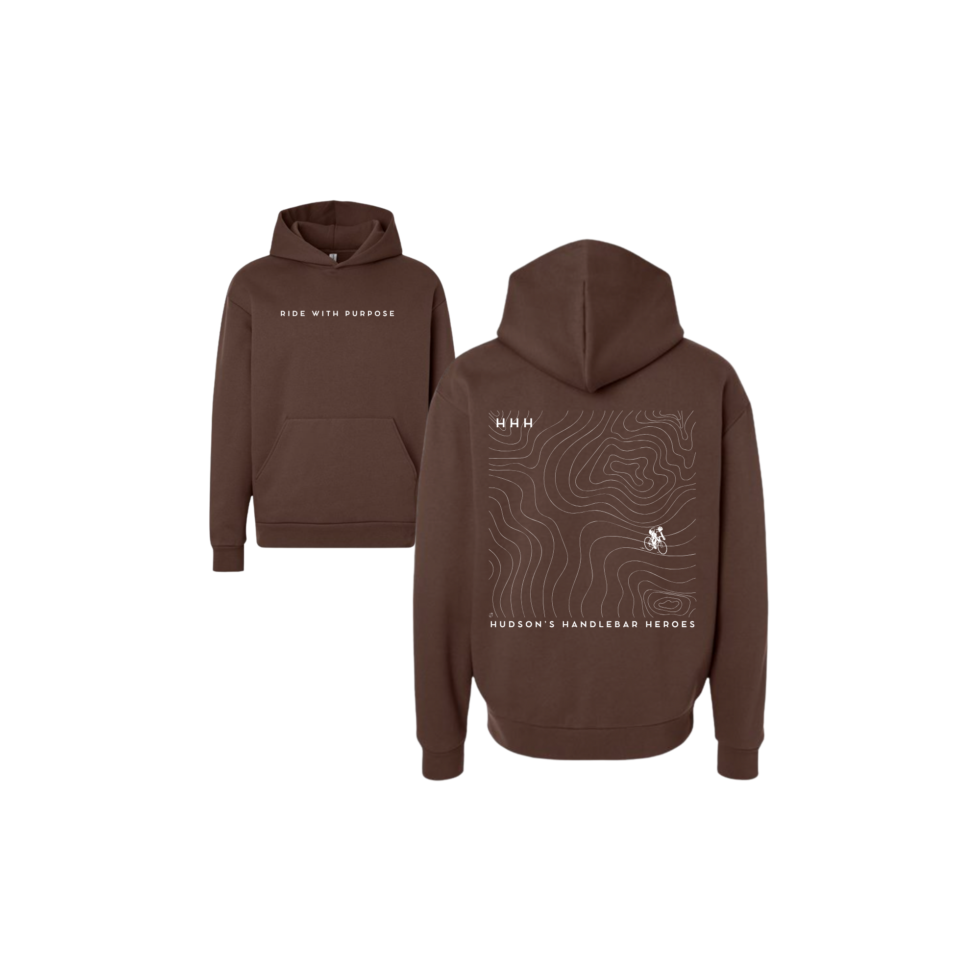 HHH Youth Topographic Hoodie