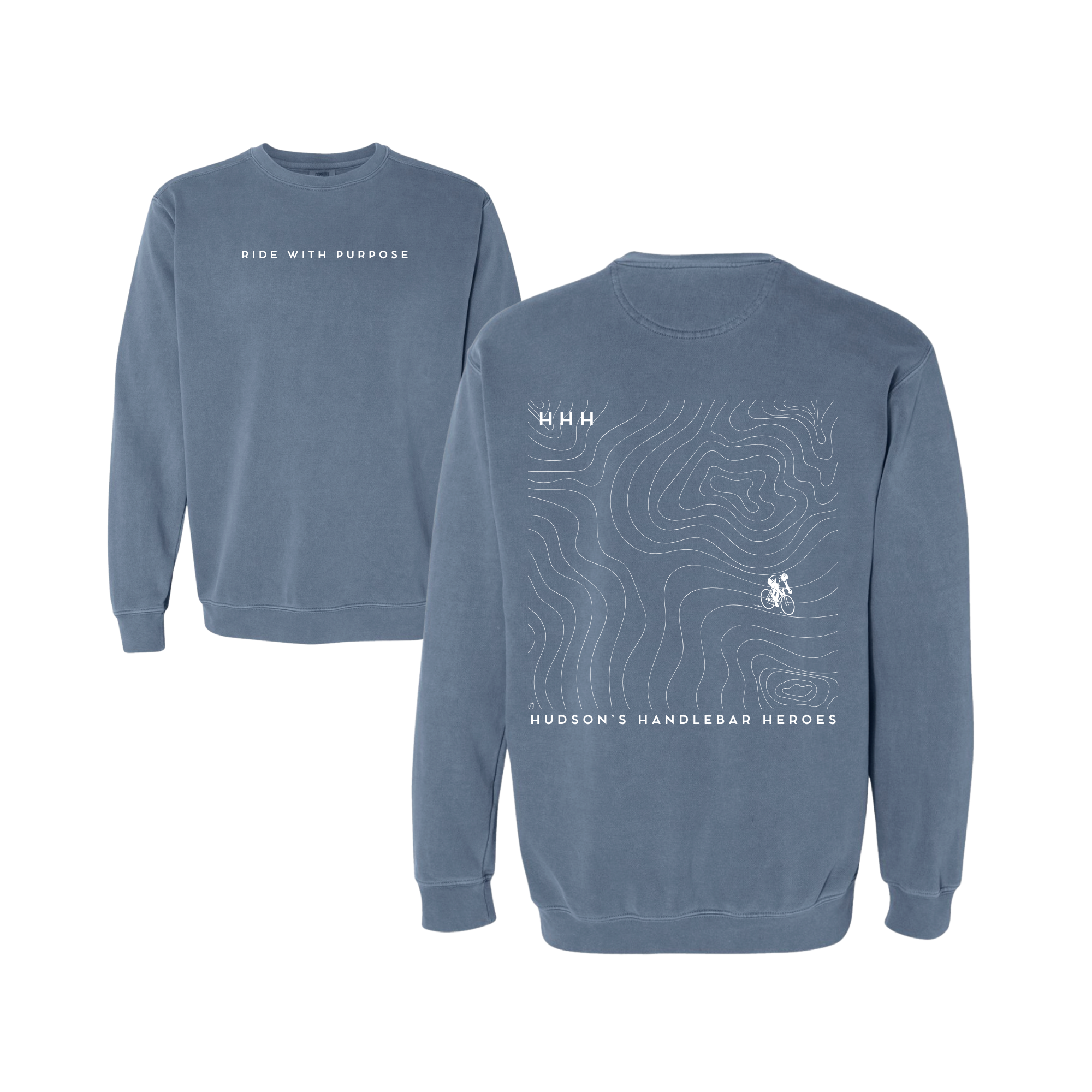HHH Topographic Crewneck