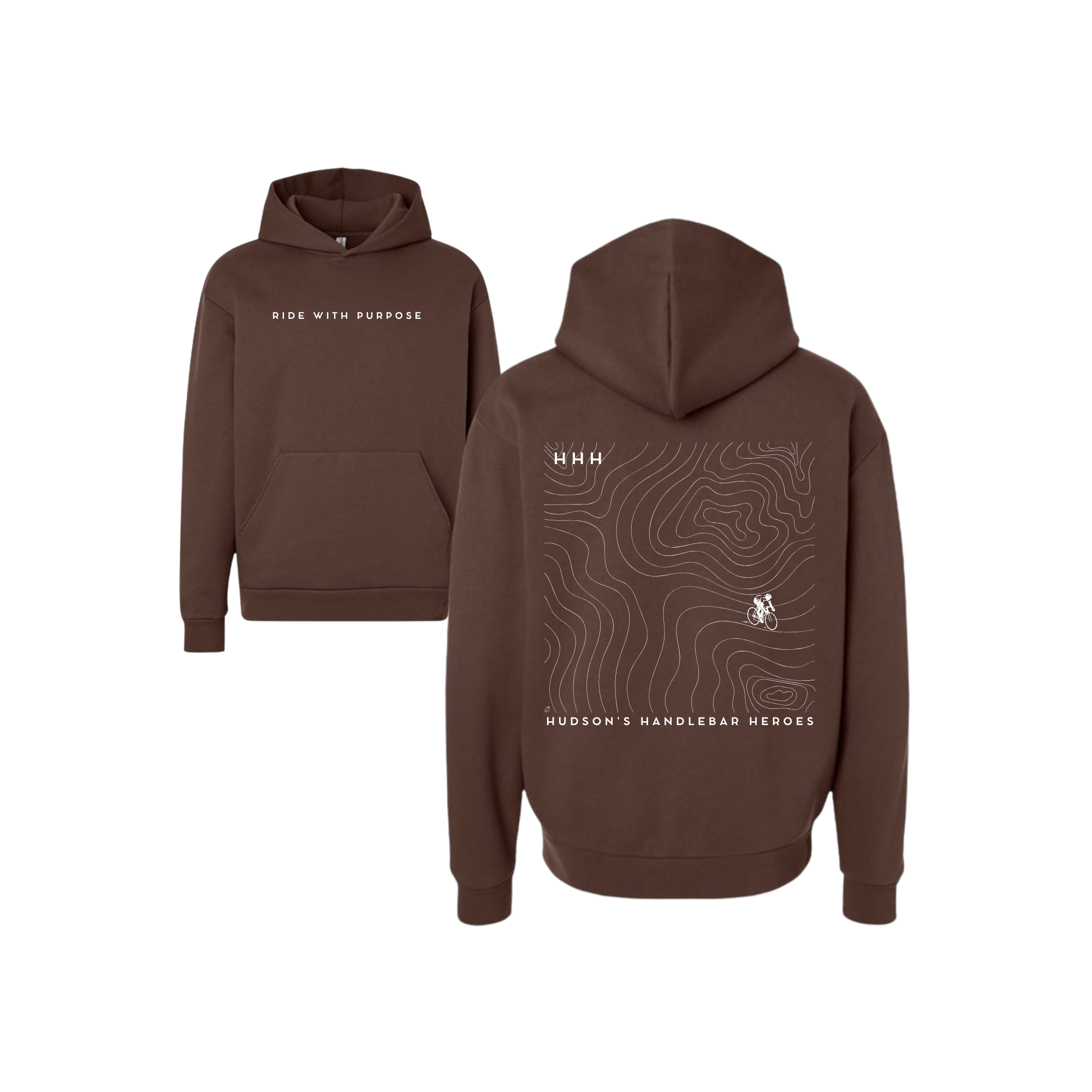 HHH Topographic Hoodie