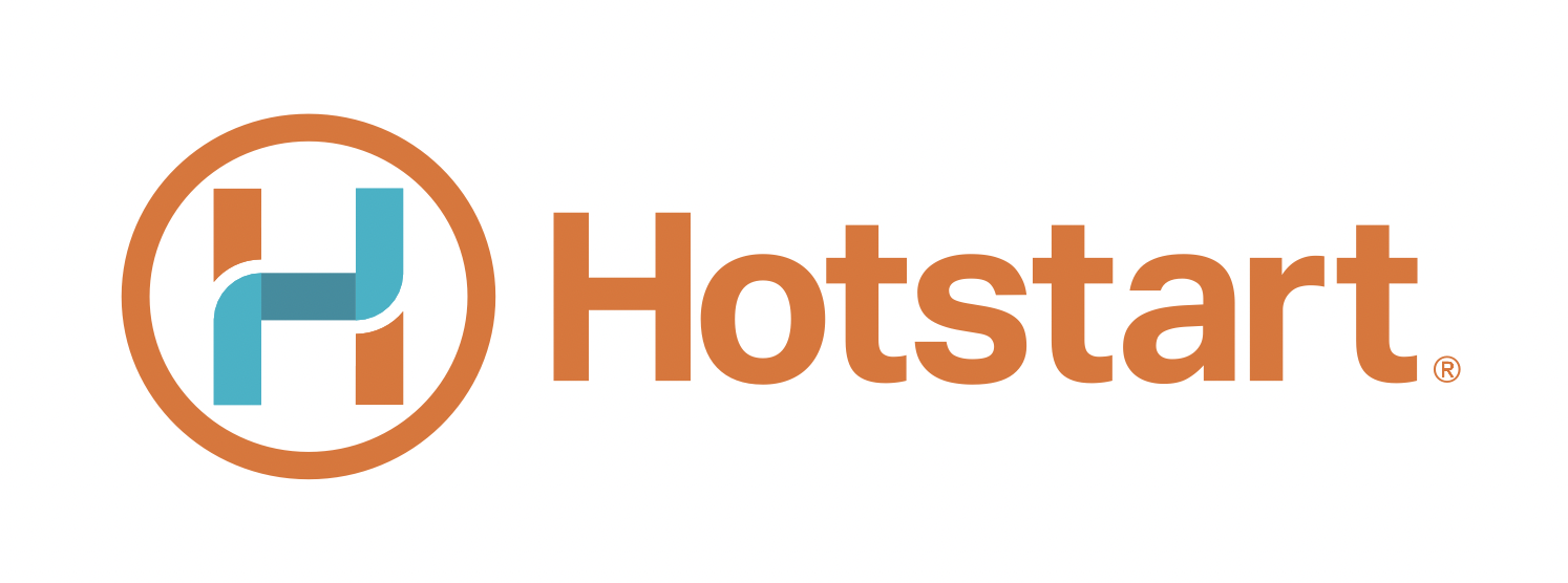 Hotstart logo with a stylized 'H' inside an orange circle and the word Hottest in orange text.