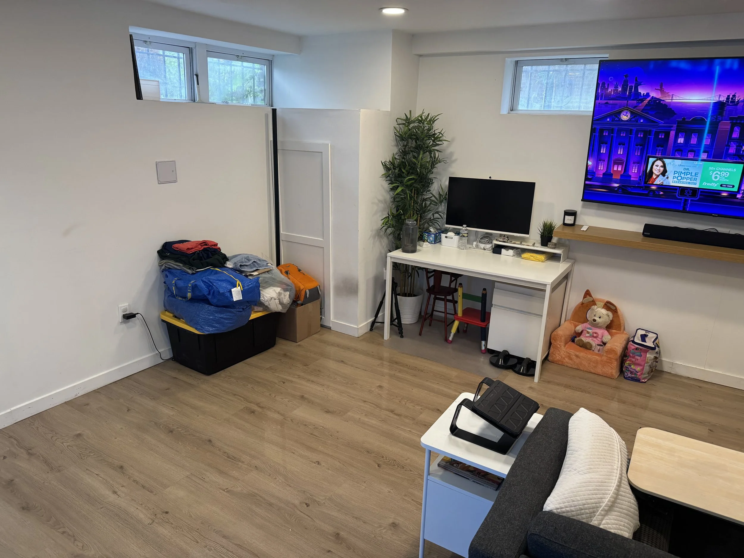 ToServCo Reset Method- After Declutter  and Reset service  in basement by ToServ Co. — Washington D.C