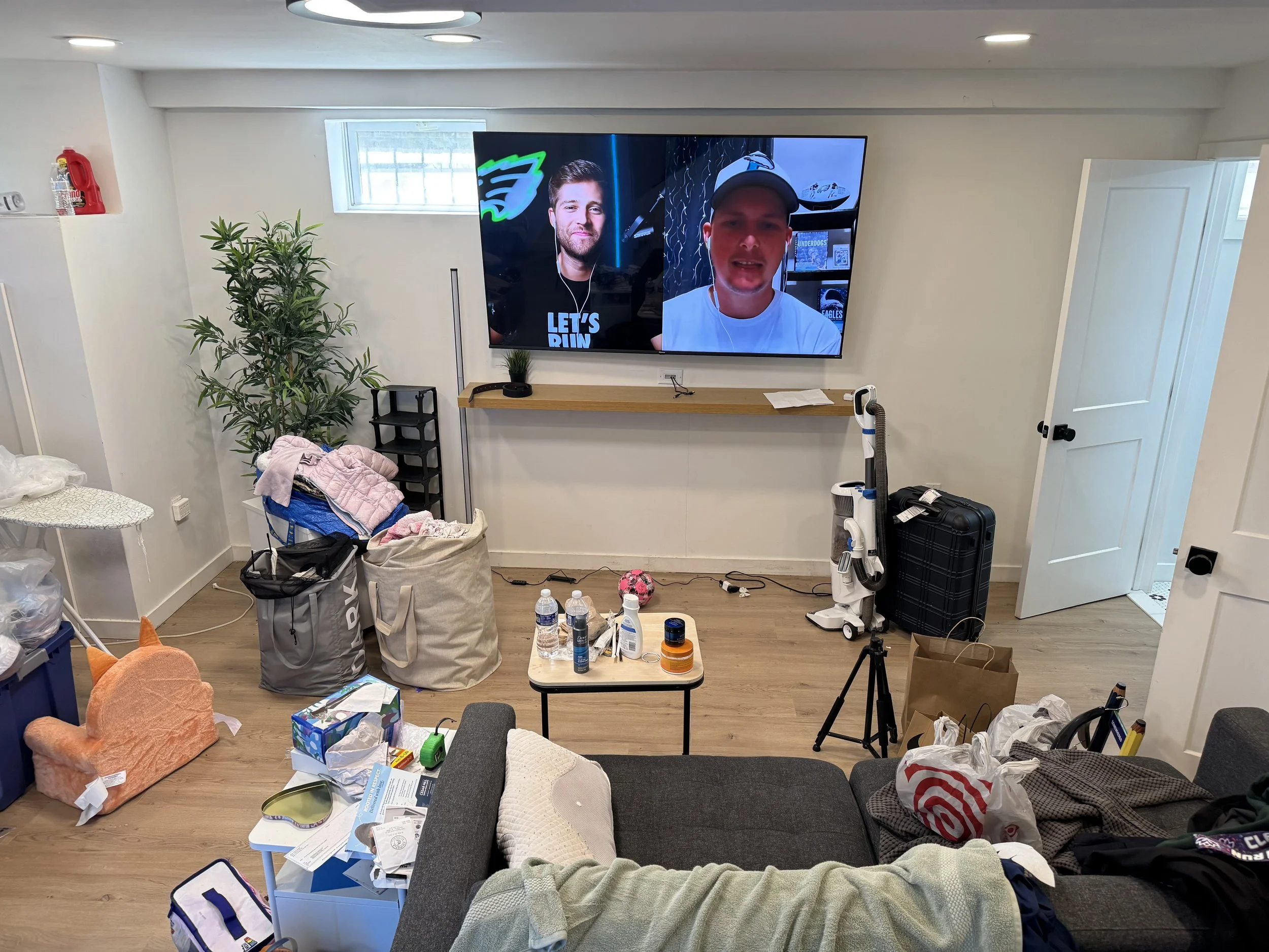 Before Declutter  and Reset service  in basement by ToServ Co. — Washington D.C